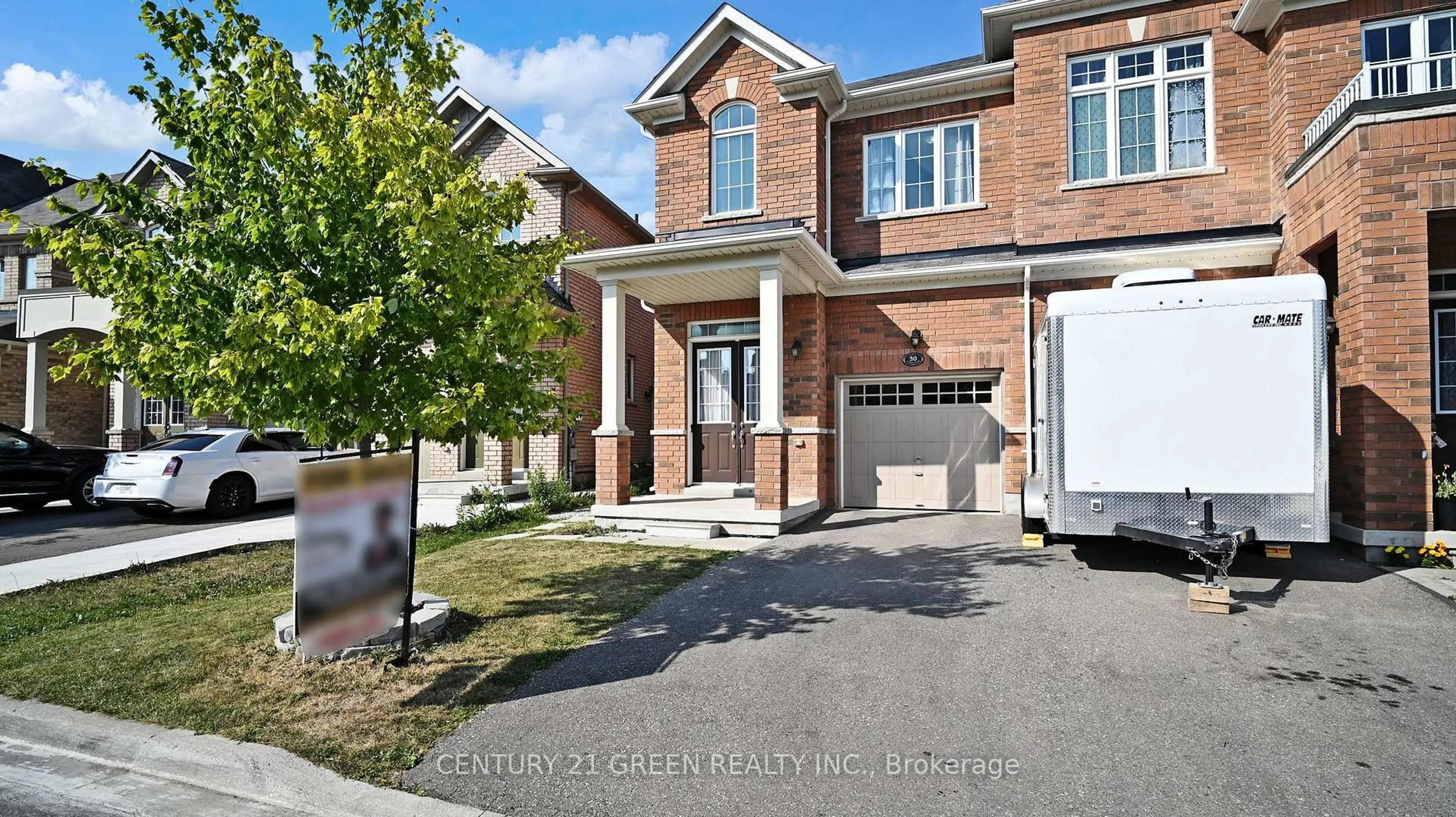 Home with brick exterior material, street for 30 Canary Clse, Brampton Ontario L6X 5L1