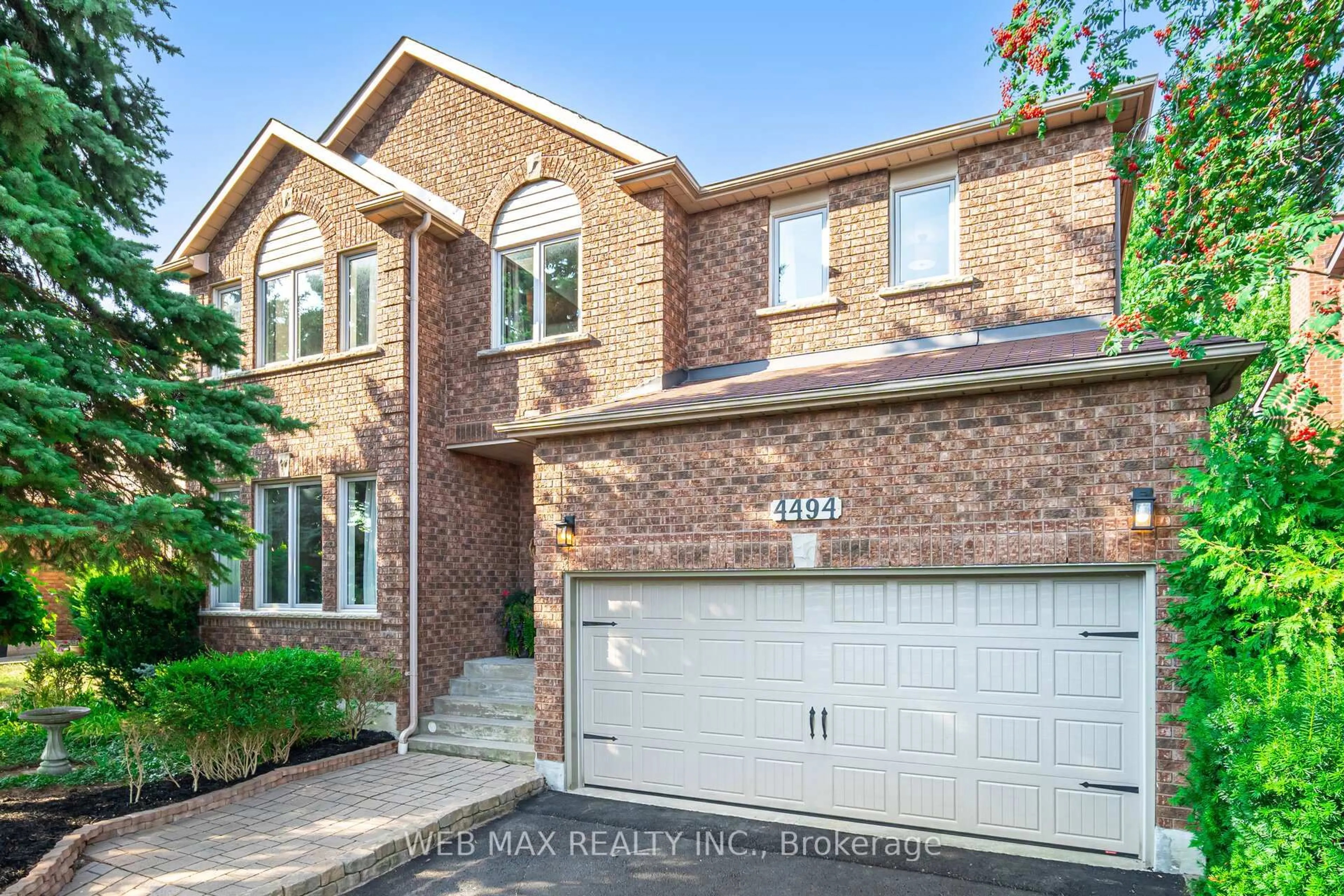 Home with brick exterior material, street for 4494 Glen Erin Dr, Mississauga Ontario L5M 4G3