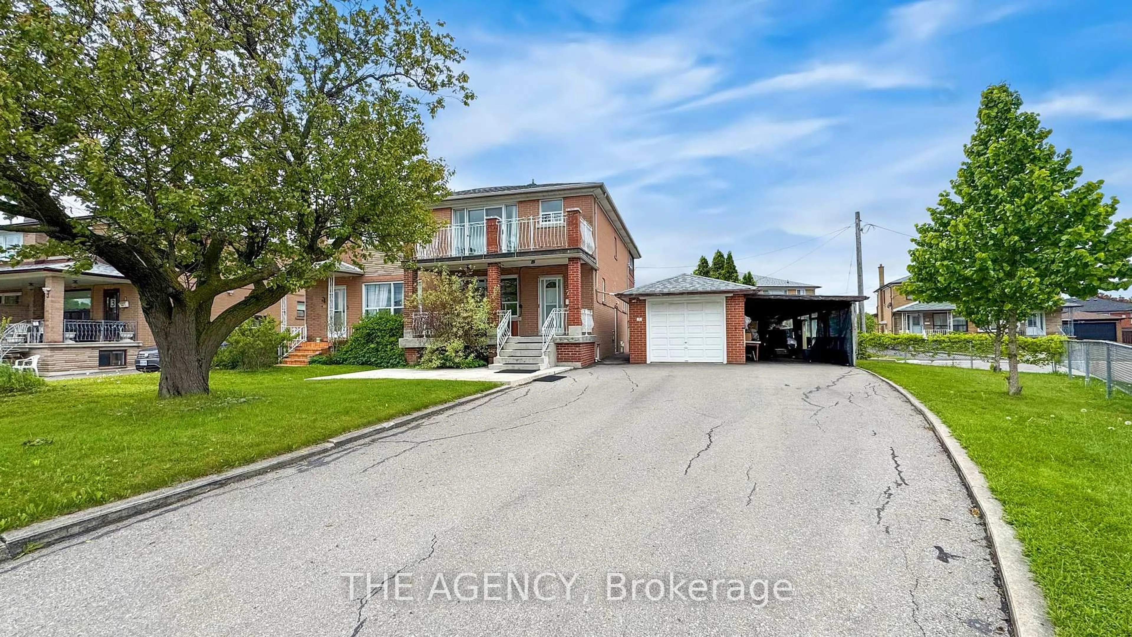 Home with brick exterior material, street for 7 Purchase Pl, Toronto Ontario M3L 1T9