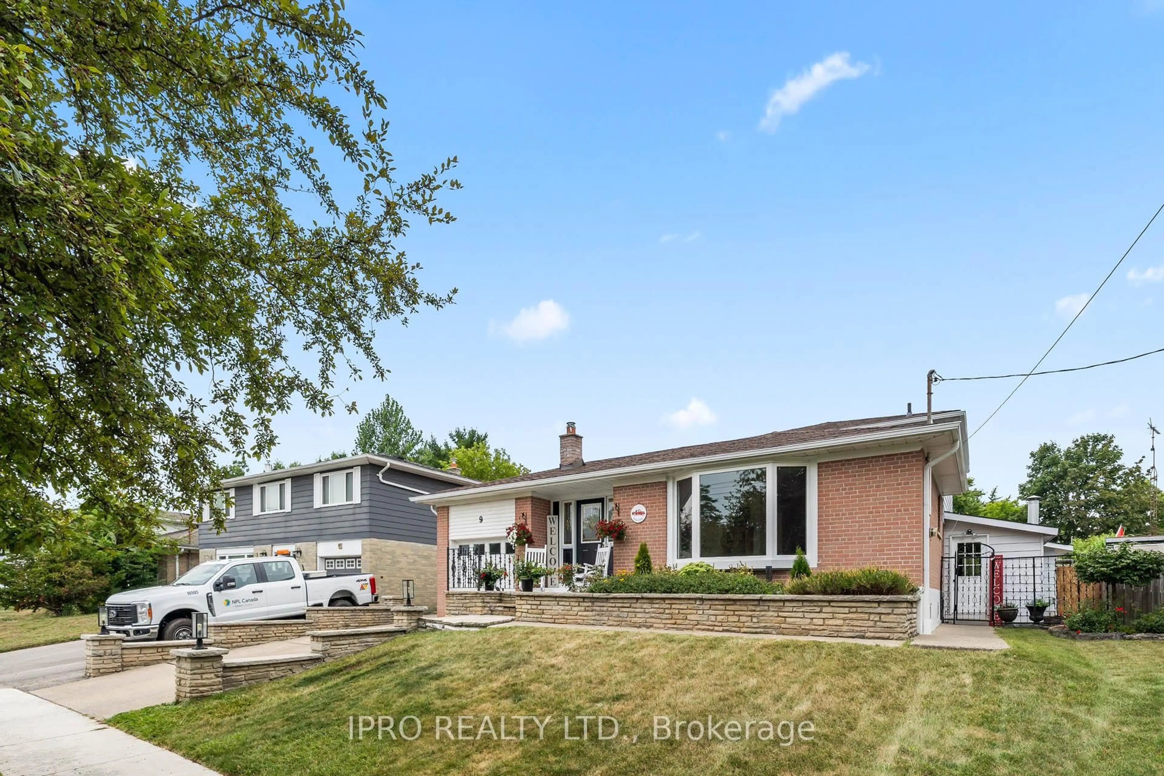 Home with brick exterior material, street for 9 Faludon Dr, Halton Hills Ontario L7G 1H6