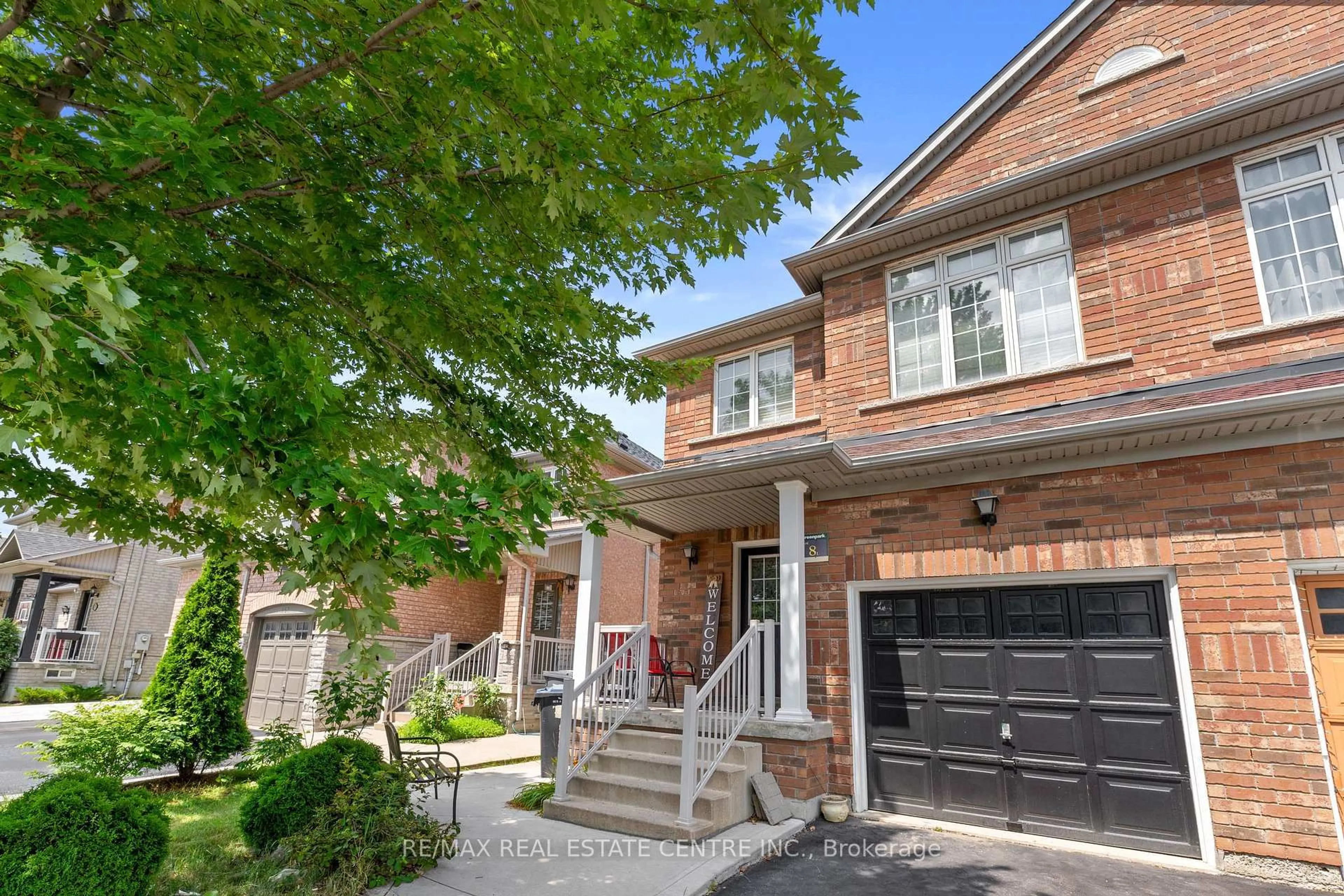 Home with brick exterior material, street for 165 Zia Dodda Cres, Brampton Ontario L6P 1T2
