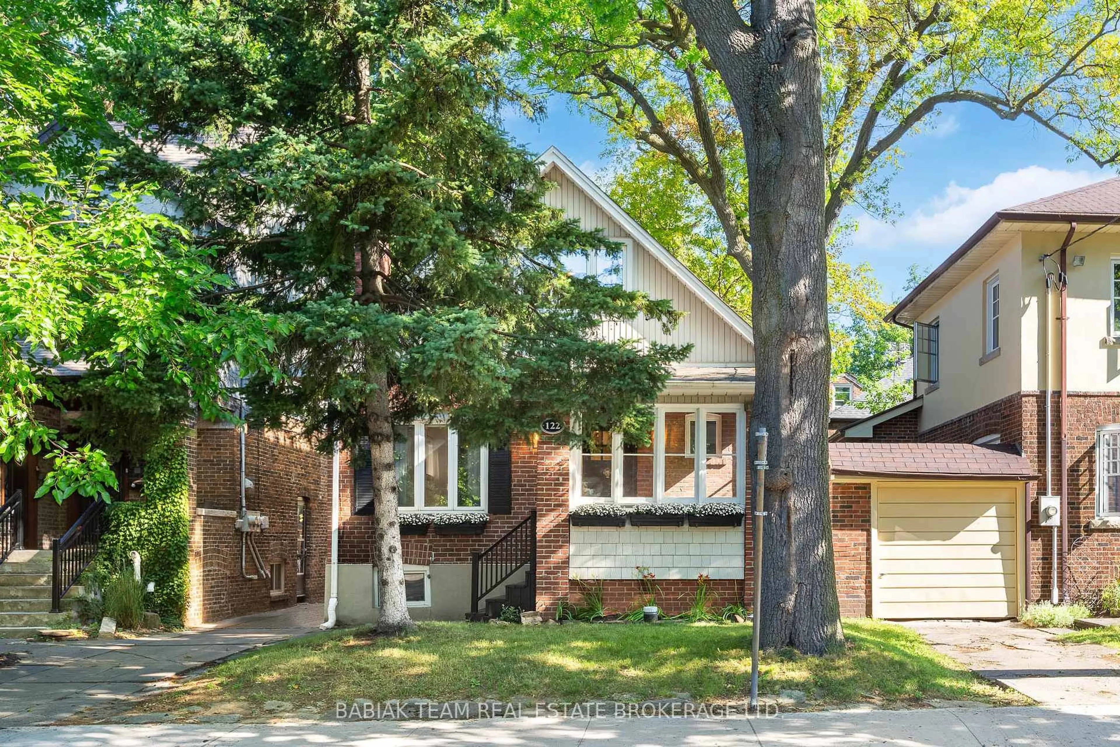 Home with brick exterior material, street for 122 Colbeck St, Toronto Ontario M6S 1V5
