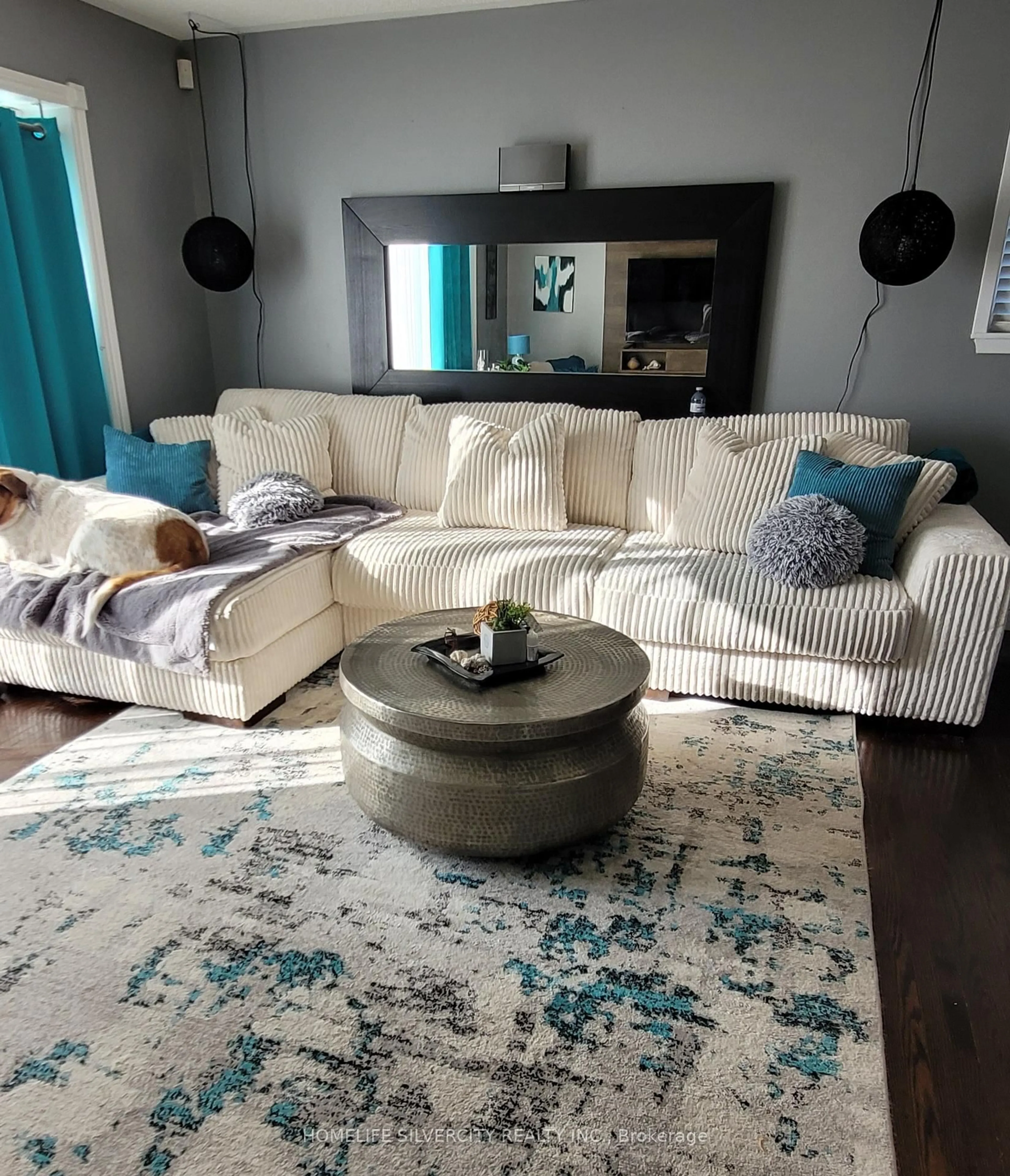 Living room with furniture, unknown for 108 Brookland Dr, Brampton Ontario L6T 2M5
