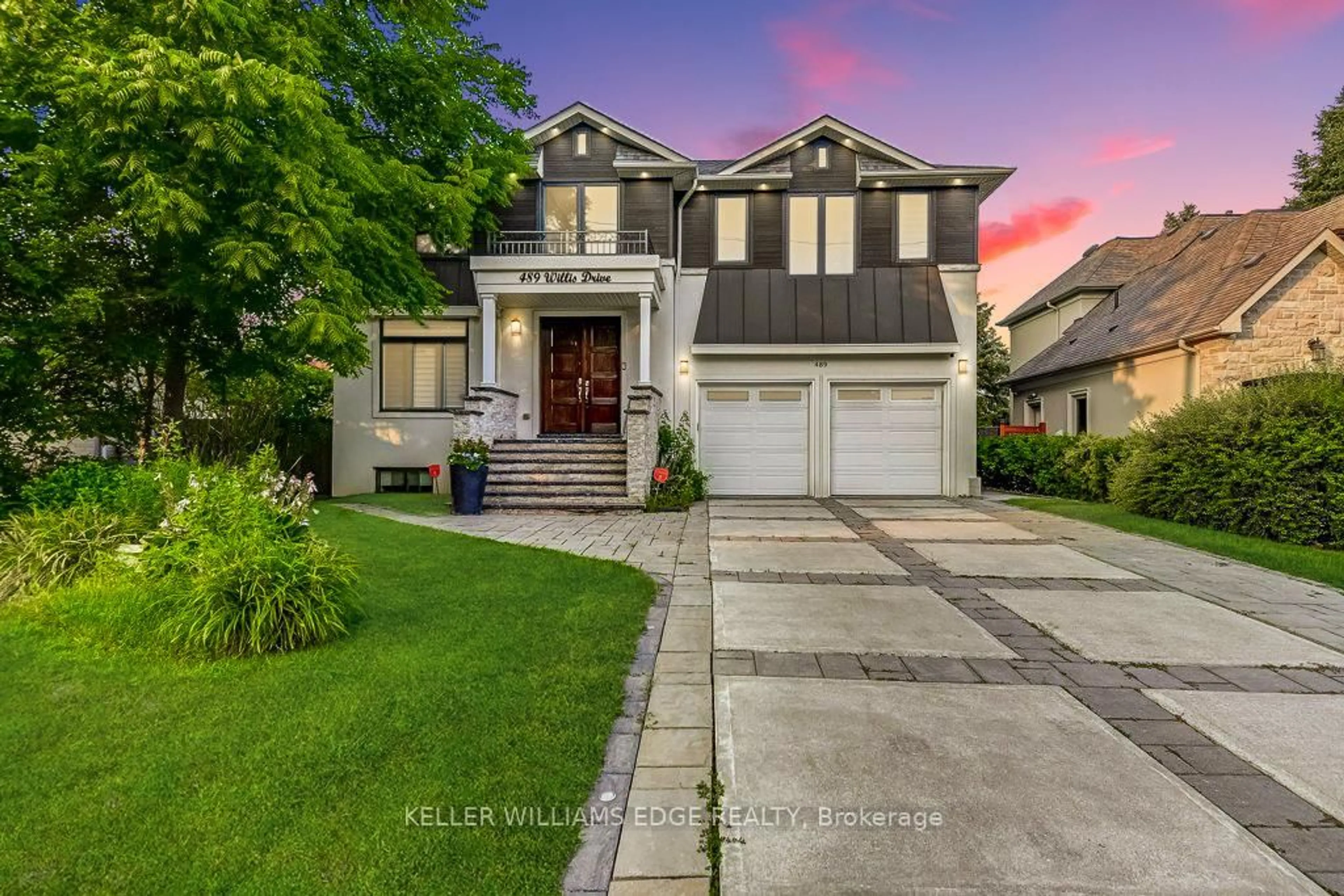 Home with brick exterior material, street for 489 Willis Dr, Oakville Ontario L6L 4V6