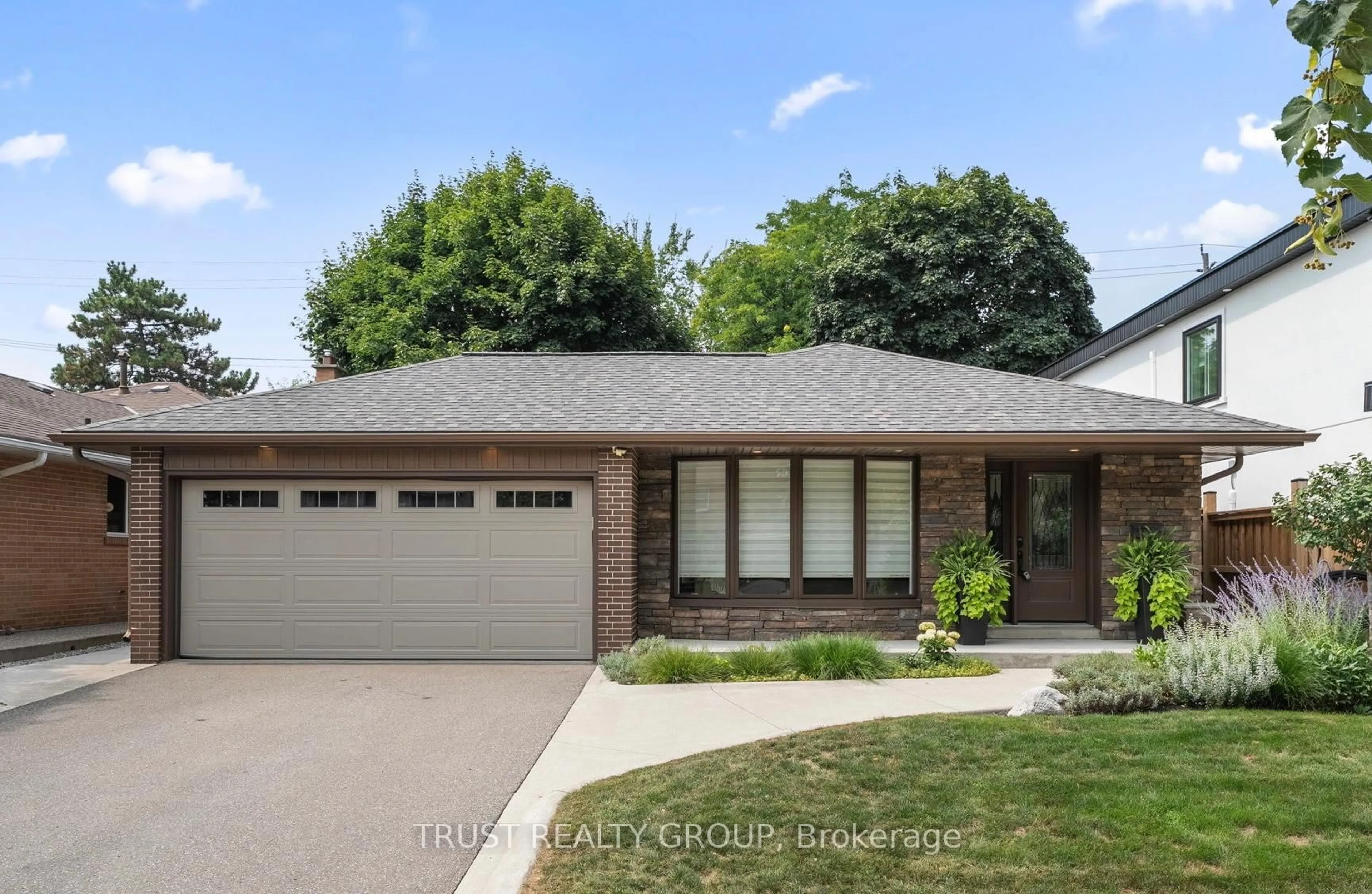 Home with brick exterior material, street for 18 Deanecrest Rd, Toronto Ontario M9B 5W4
