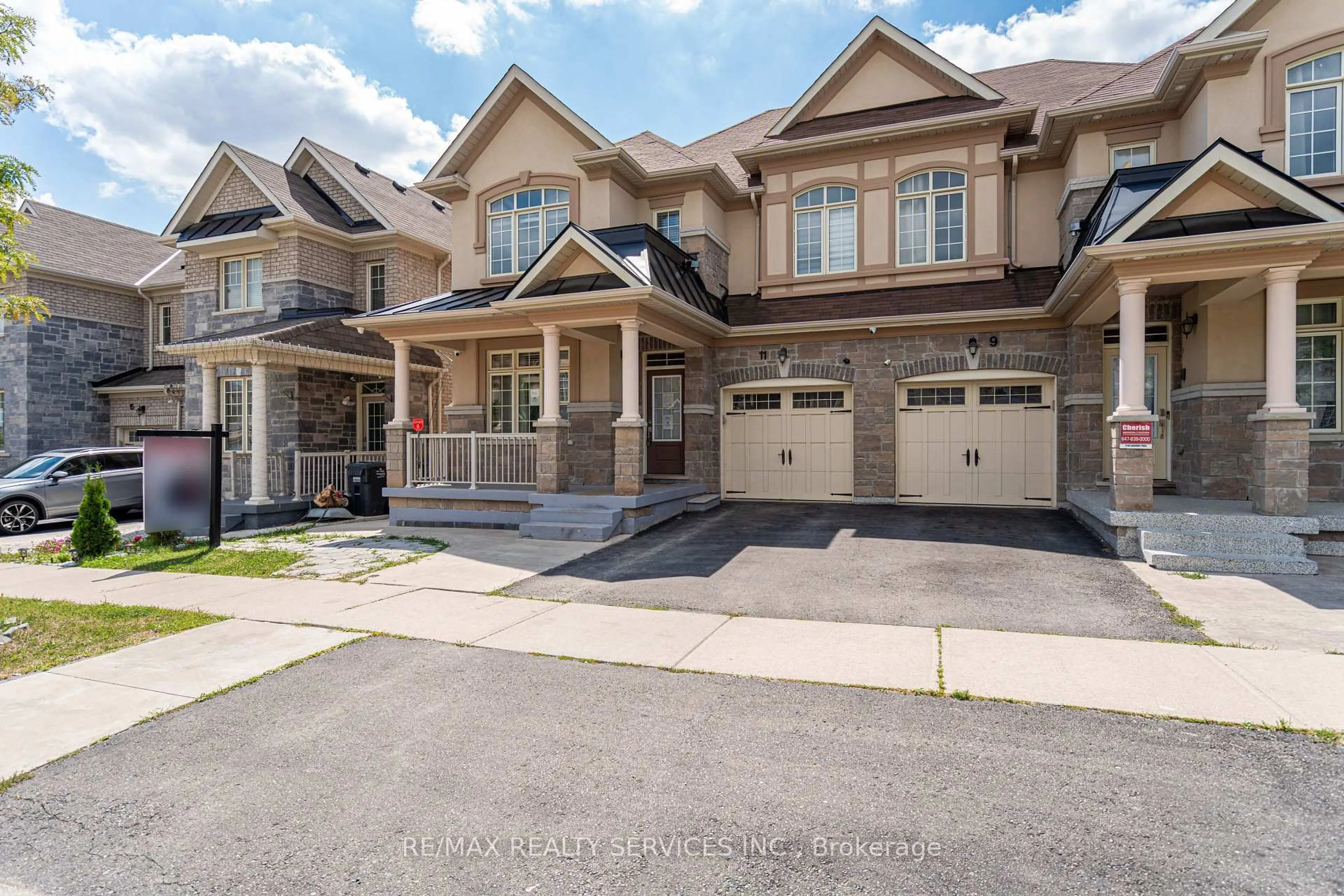 Home with brick exterior material, street for 11 Villadowns Tr, Brampton Ontario L6R 3V6