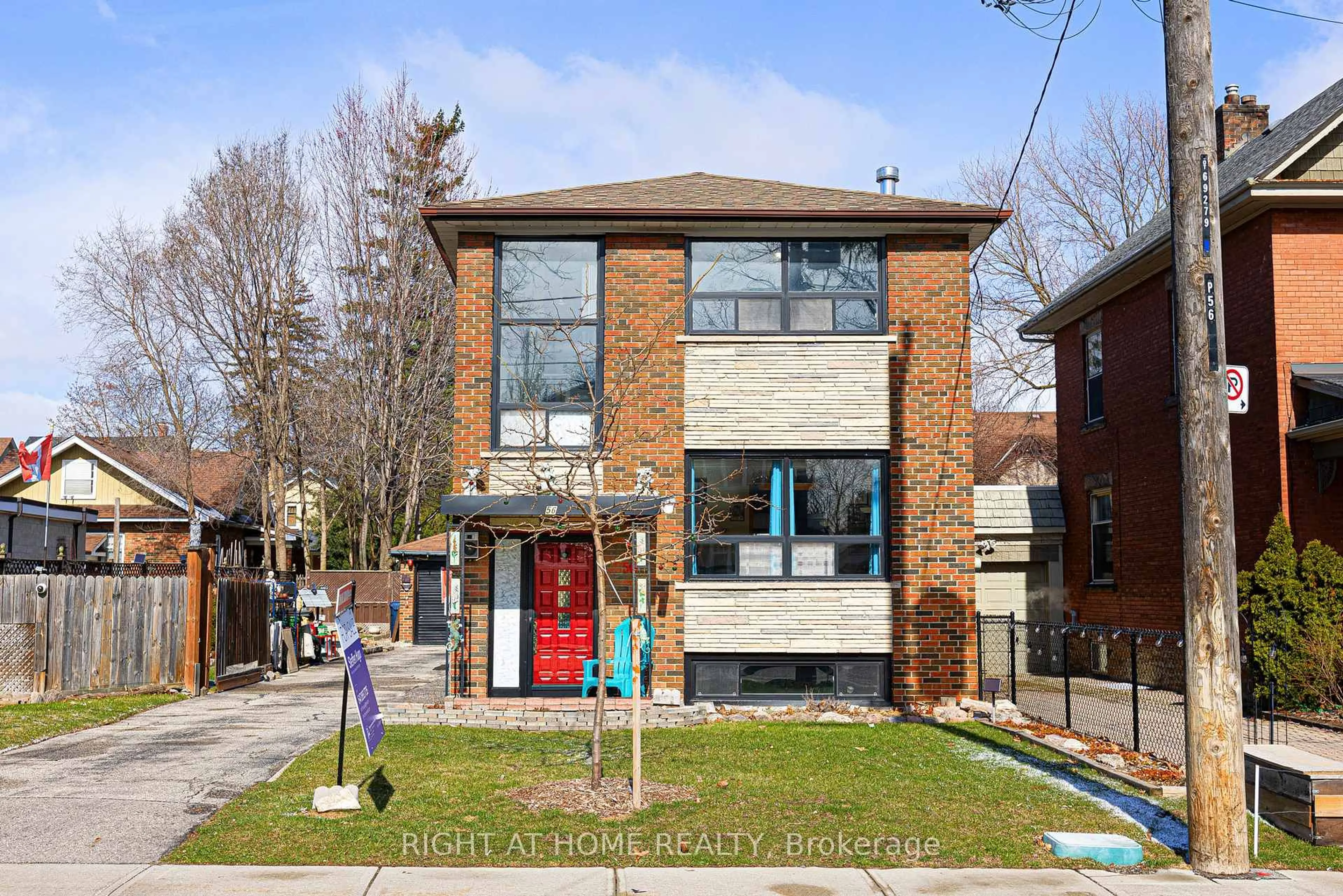 Home with brick exterior material, street for 56 John St, Toronto Ontario M9N 1J7