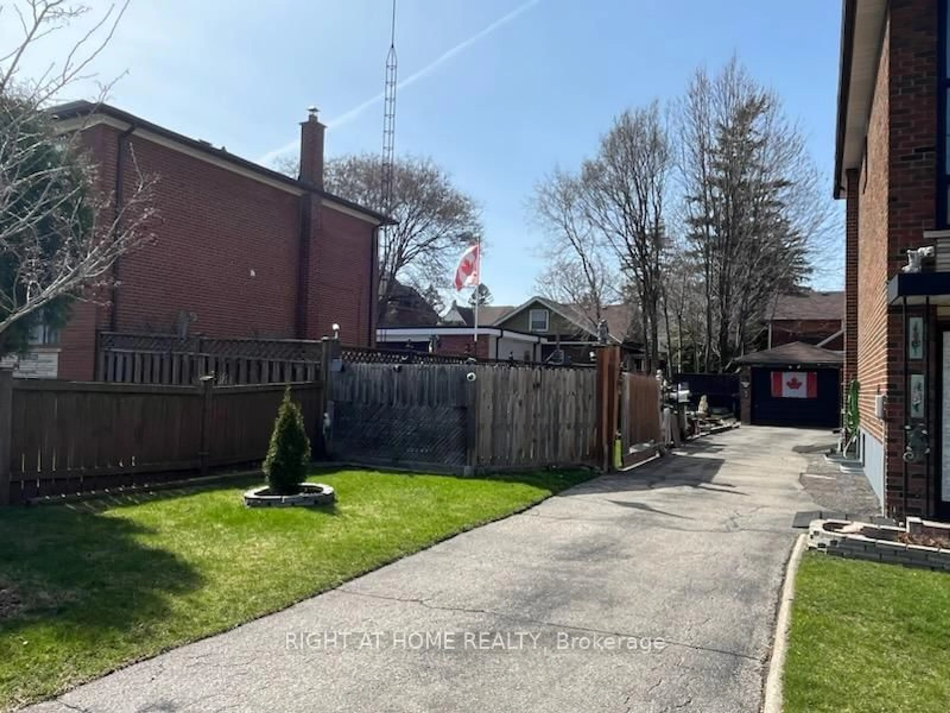 A pic from outside/outdoor area/front of a property/back of a property/a pic from drone, street for 56 John St, Toronto Ontario M9N 1J7