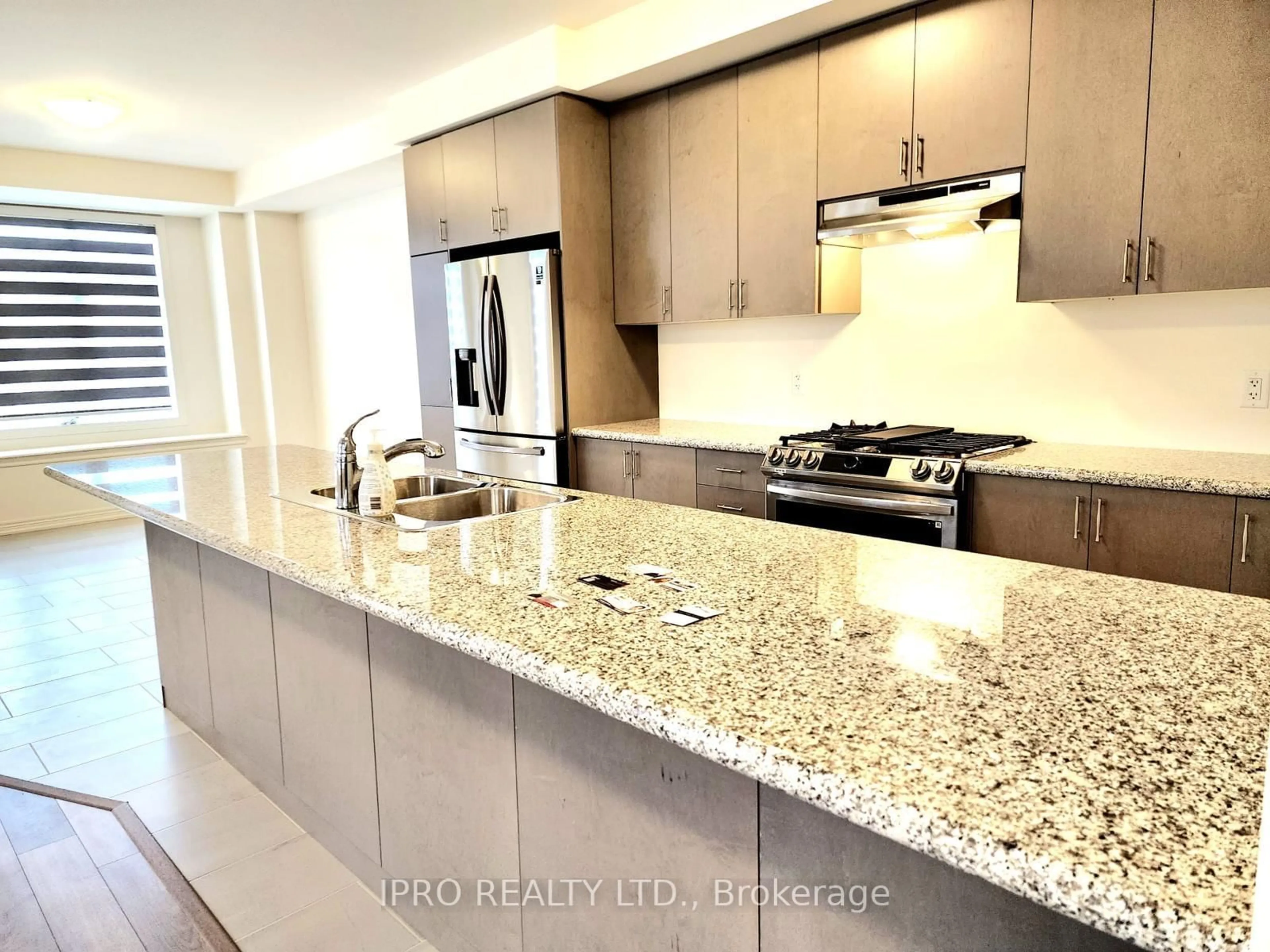 Contemporary kitchen, ceramic/tile floor for 428 Silver Maple Rd, Oakville Ontario L6H 7H5