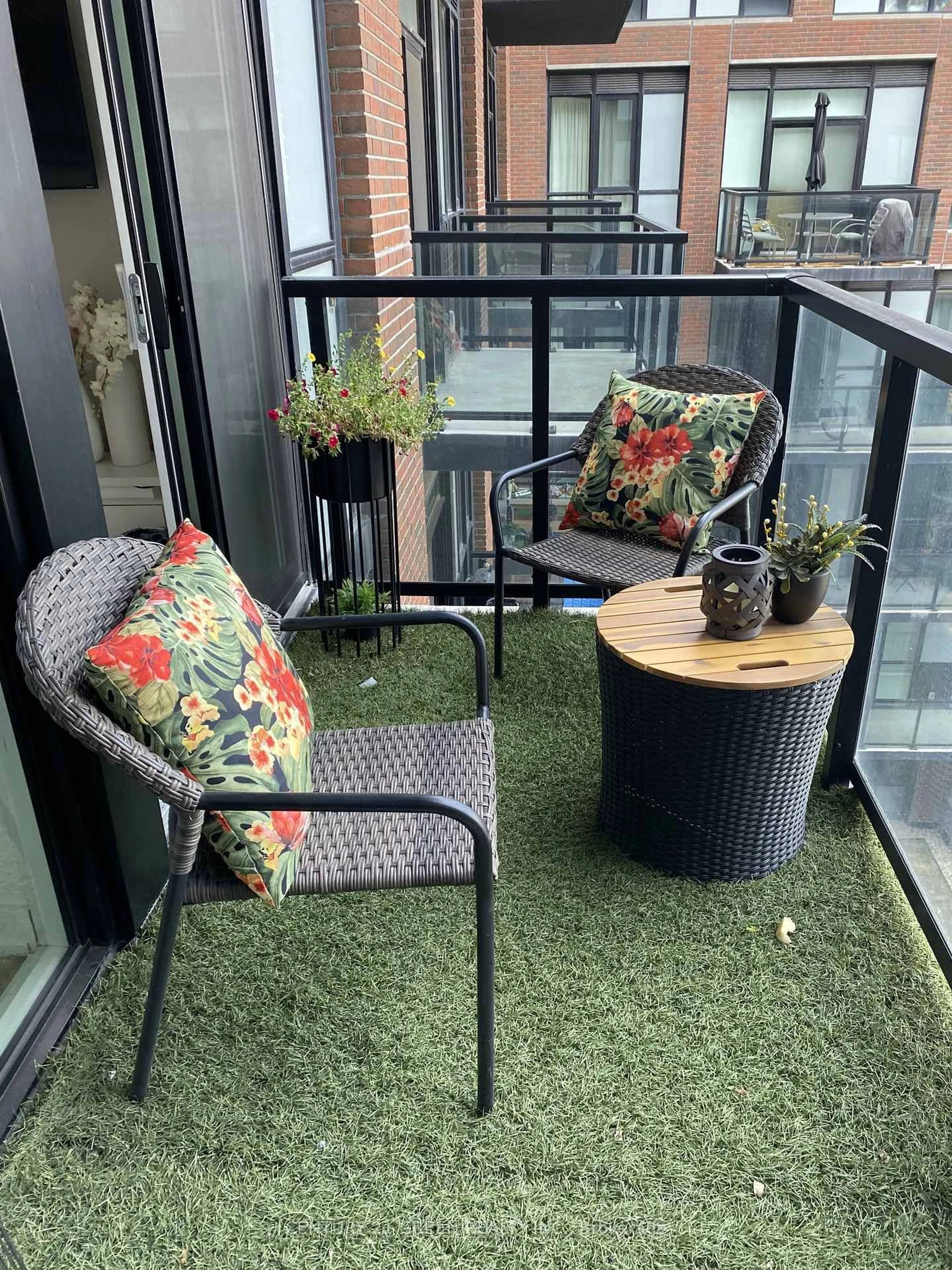 Balcony in the apartment, unknown for 2300 St. Clair Ave #613, Toronto Ontario M6N 1K8