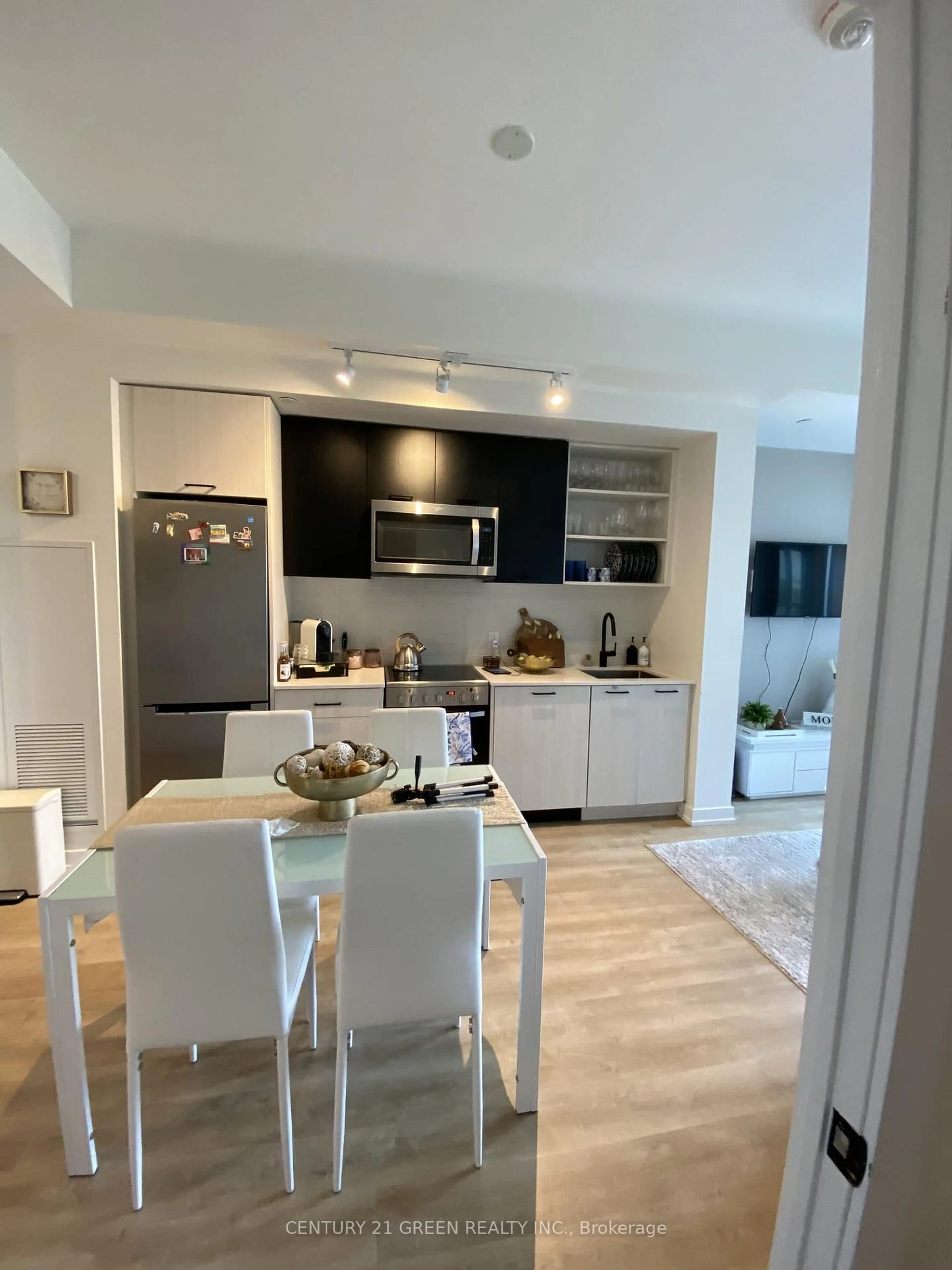 Open concept kitchen, unknown for 2300 St. Clair Ave #613, Toronto Ontario M6N 1K8