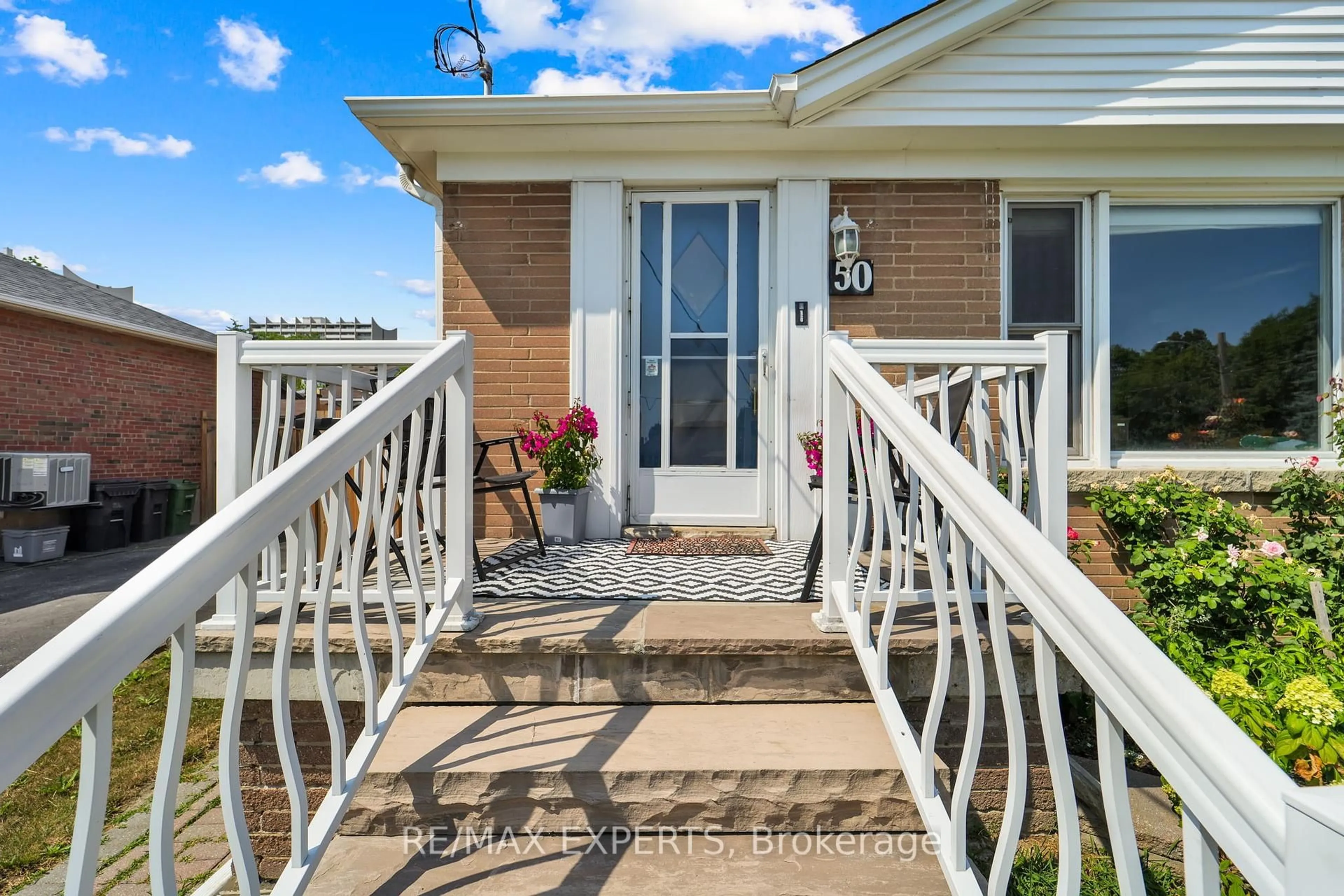 Home with vinyl exterior material, street for 50 Datchet Rd, Toronto Ontario M3M 1X6