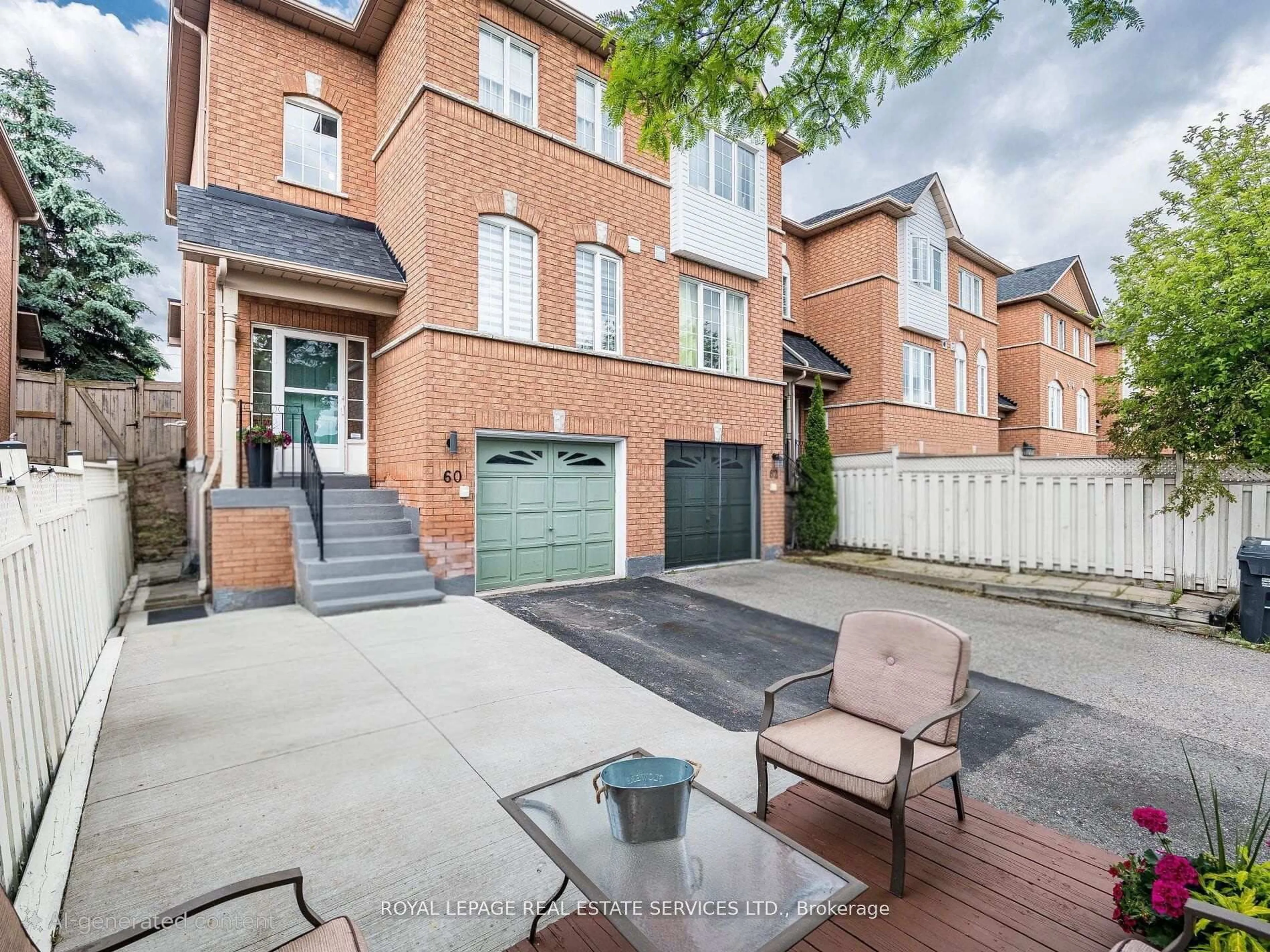 Home with brick exterior material, street for 57 Brickyard Way #60, Brampton Ontario L6V 4M3
