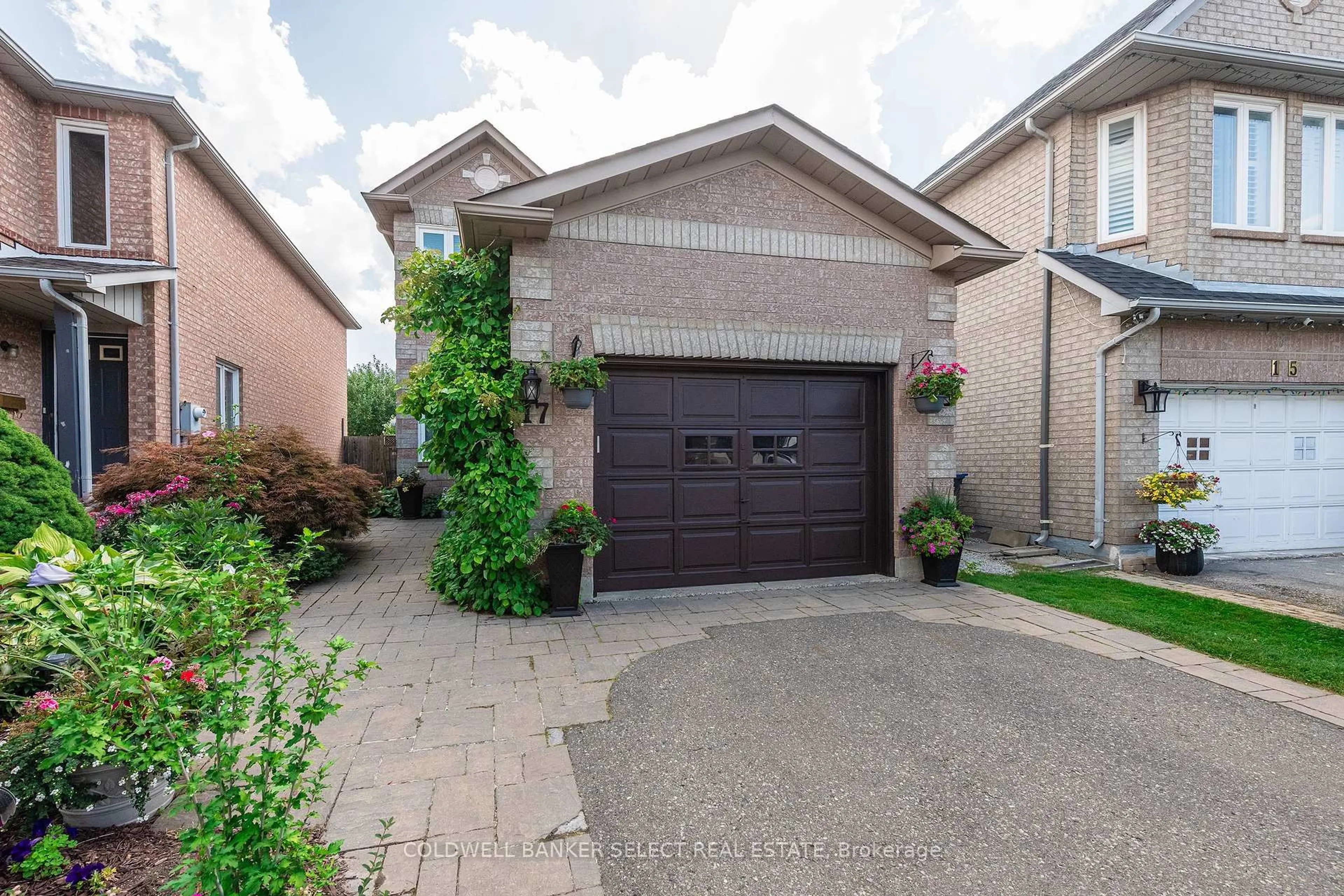 Home with brick exterior material, street for 17 Saddletree Tr, Brampton Ontario L6X 4M5