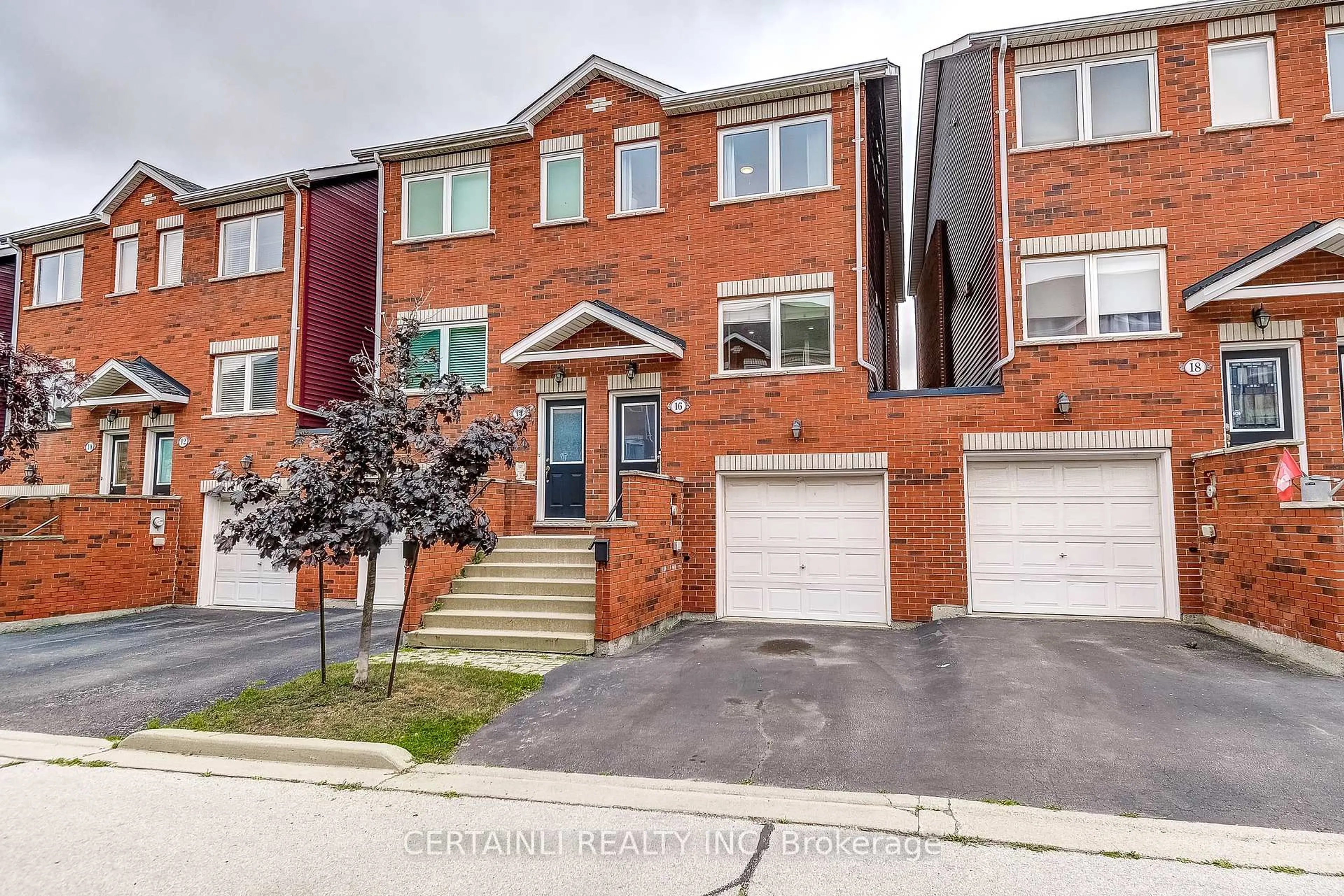 Home with brick exterior material, street for 1751 Lampman Ave #16, Burlington Ontario L7L 6W2