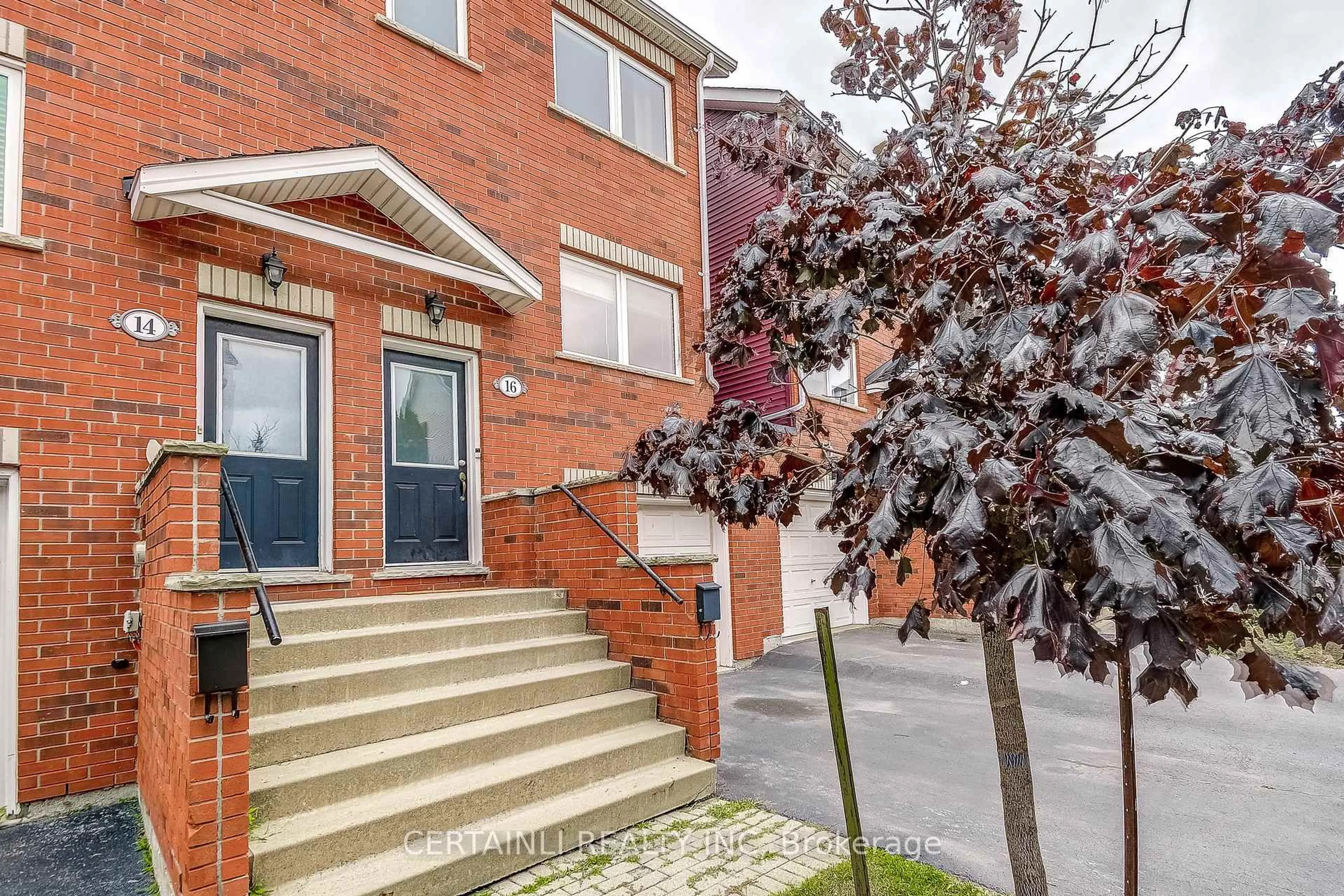 Home with brick exterior material, street for 1751 Lampman Ave #16, Burlington Ontario L7L 6W2