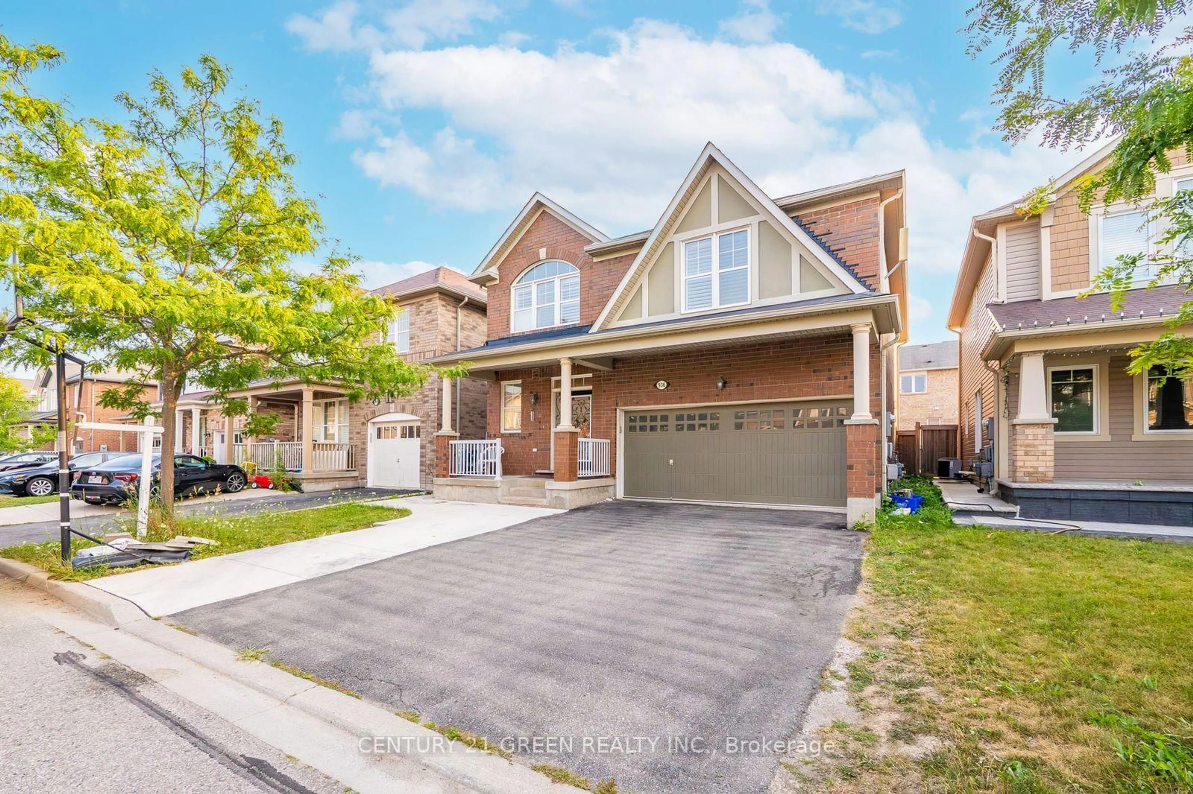 Home with brick exterior material, street for 936 Rigo Crossing, Milton Ontario L9T 8C6