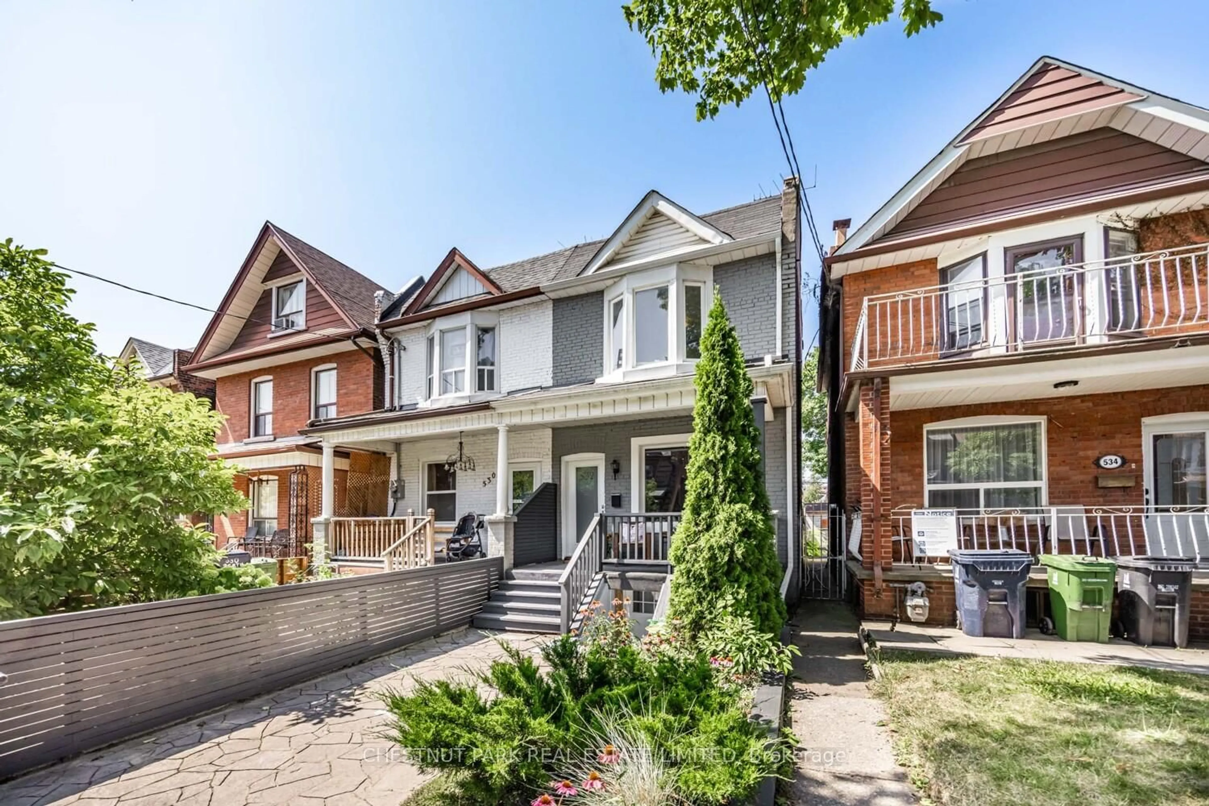 Home with brick exterior material, street for 532 Perth Ave, Toronto Ontario M6N 2W7
