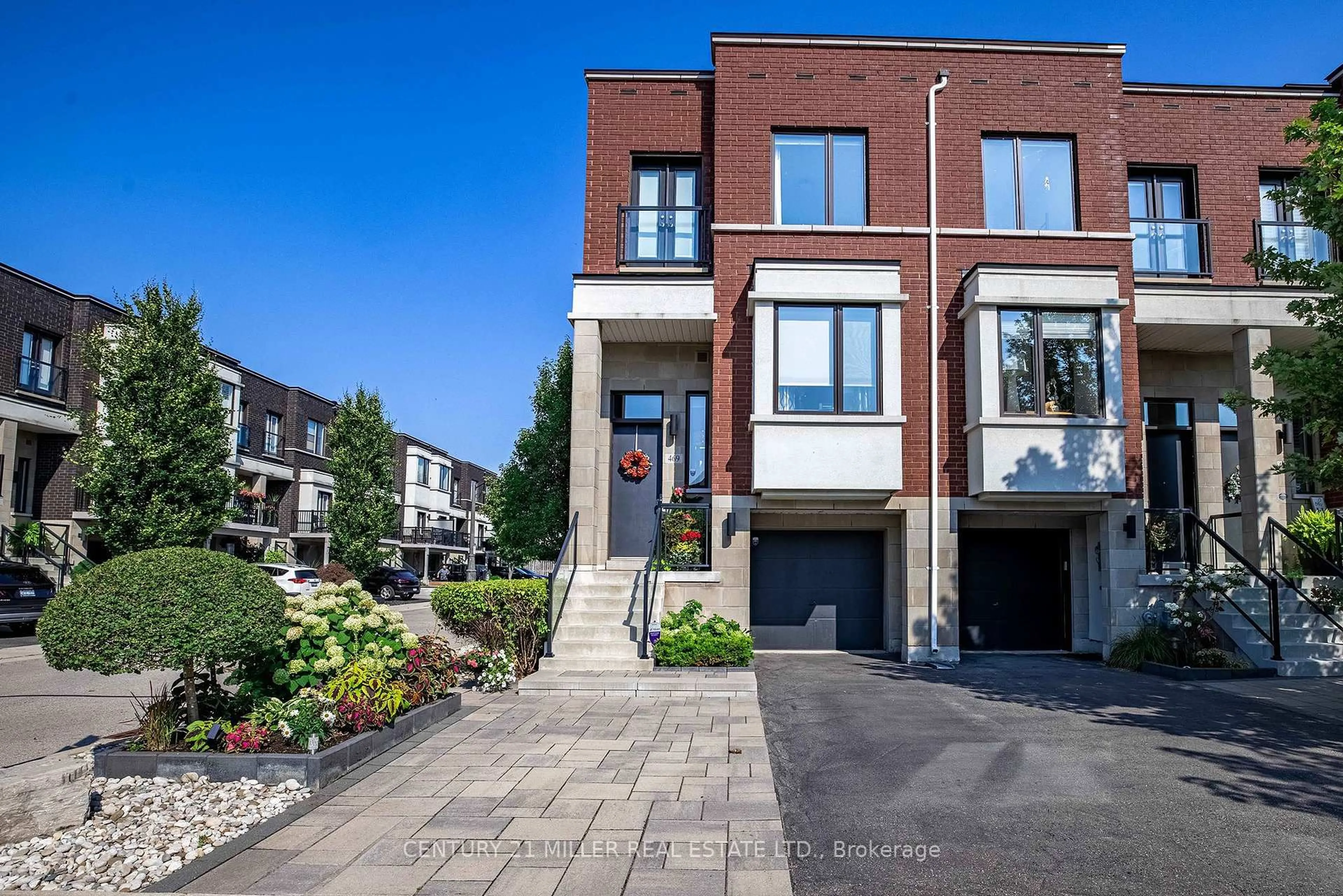 Home with brick exterior material, street for 469 Nautical Blvd, Oakville Ontario L6L 0E8