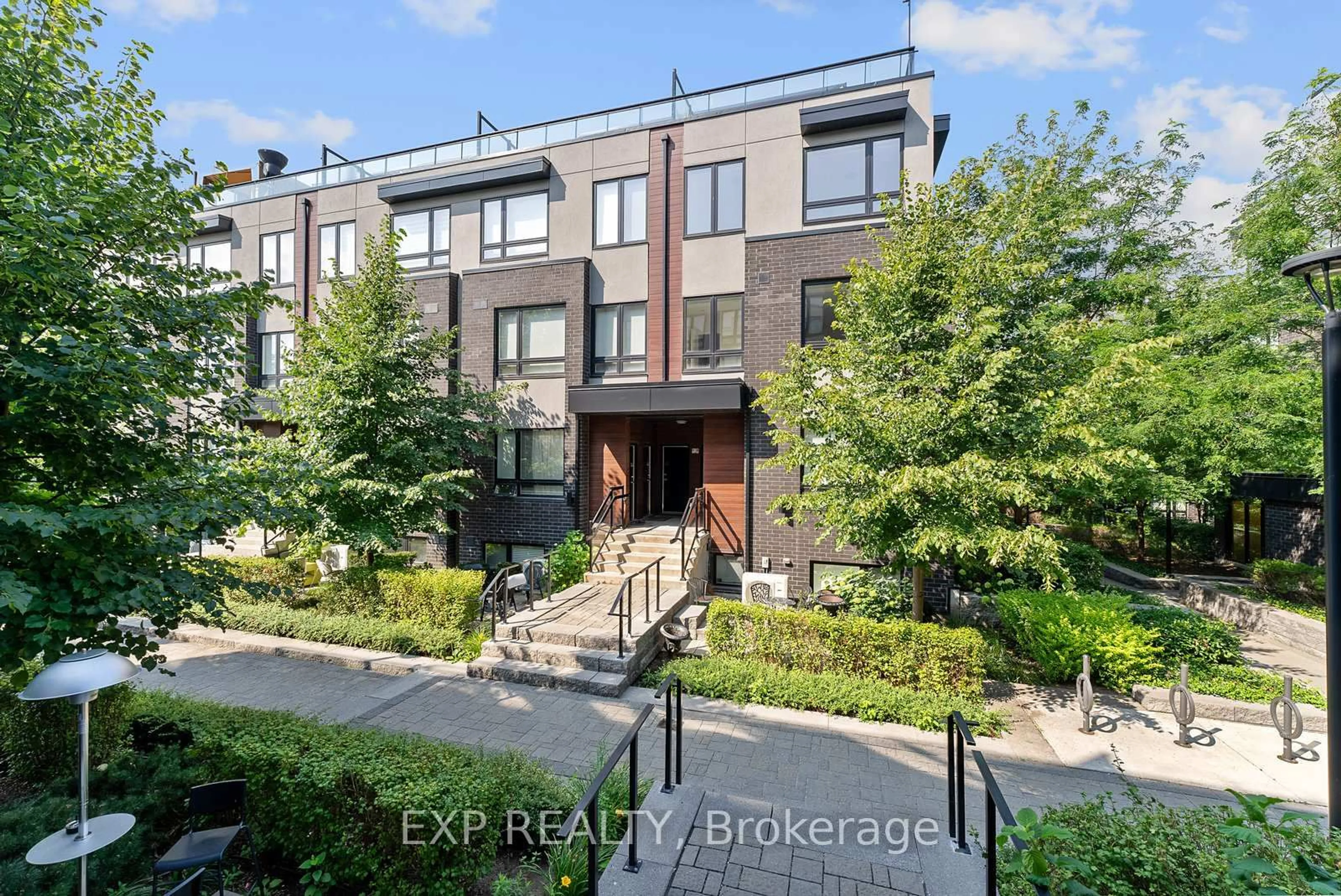 Home with brick exterior material, street for 1110 Briar Hill Ave #312, Toronto Ontario M6B 1M7