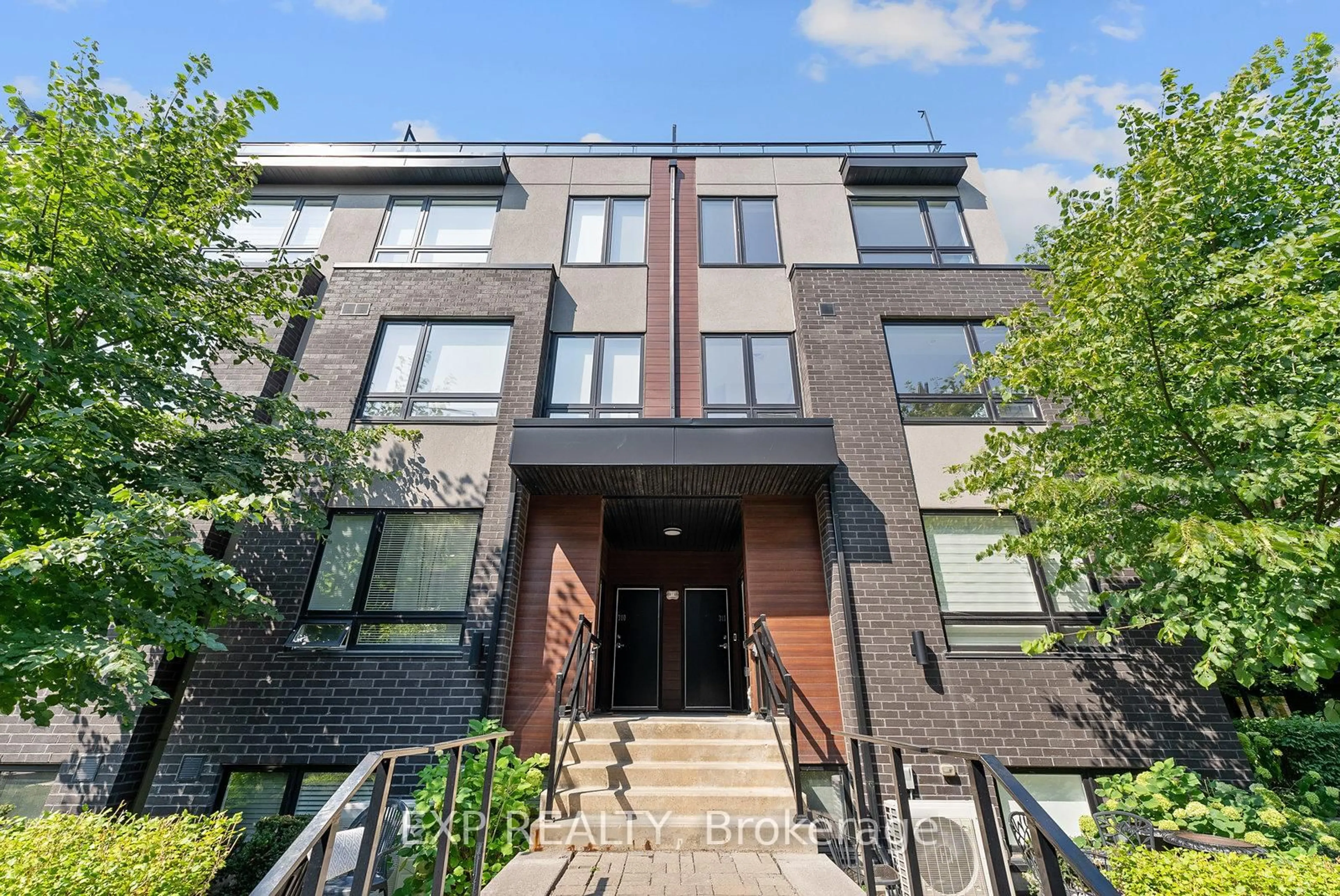 Home with brick exterior material, unknown for 1110 Briar Hill Ave #312, Toronto Ontario M6B 1M7