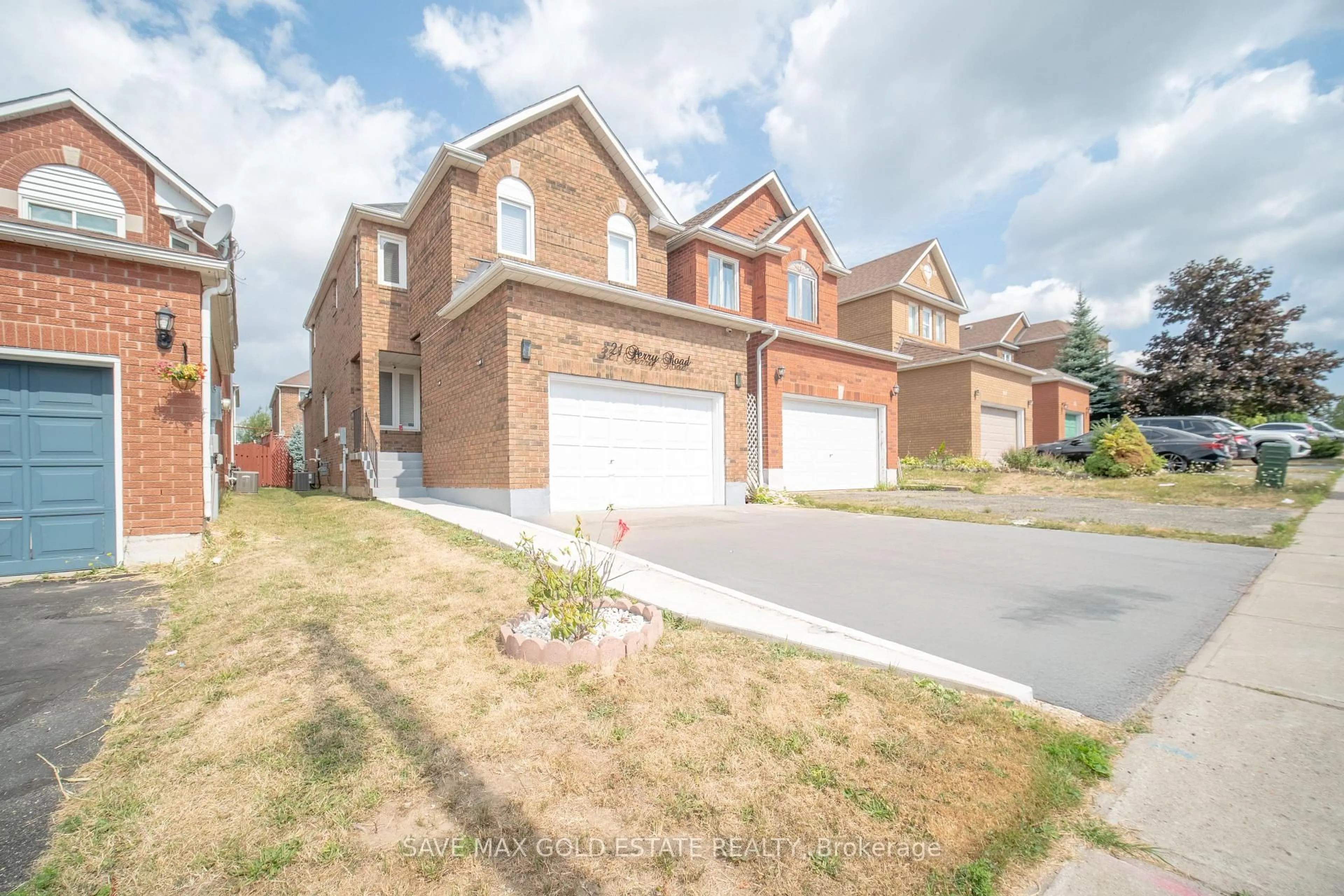 Home with brick exterior material, street for 321 Perry Rd, Orangeville Ontario L9W 4Y9