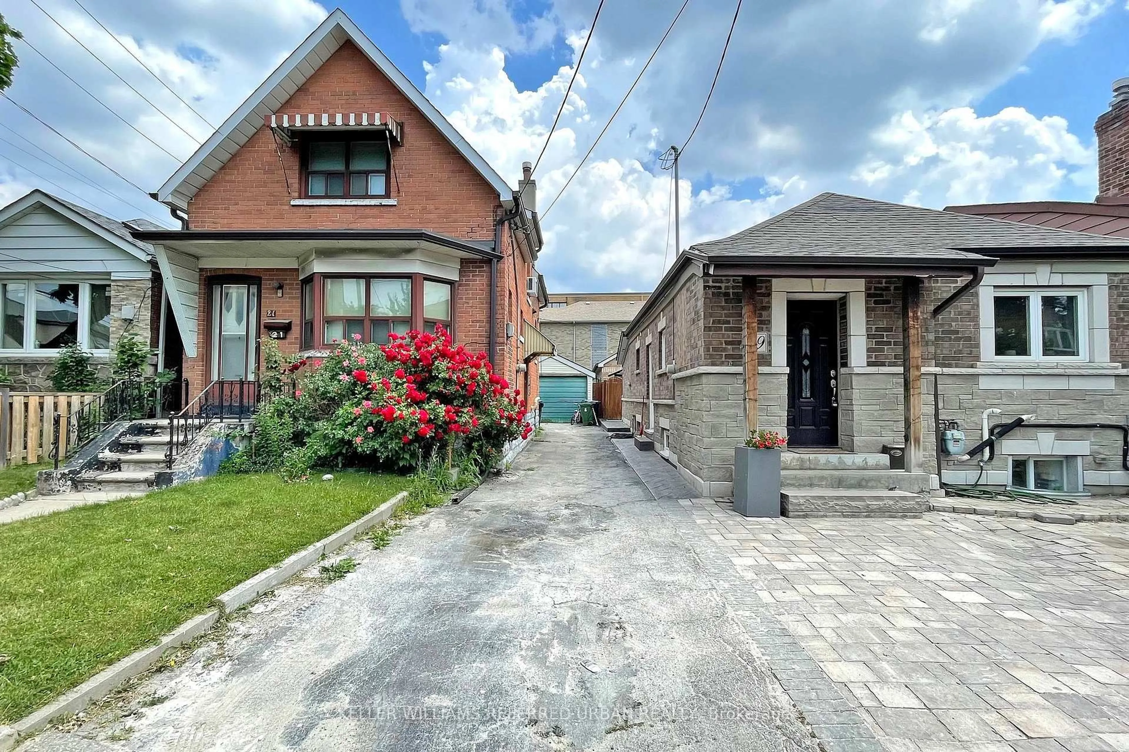 Home with brick exterior material, street for 19 Bicknell Ave, Toronto Ontario M6M 4G4