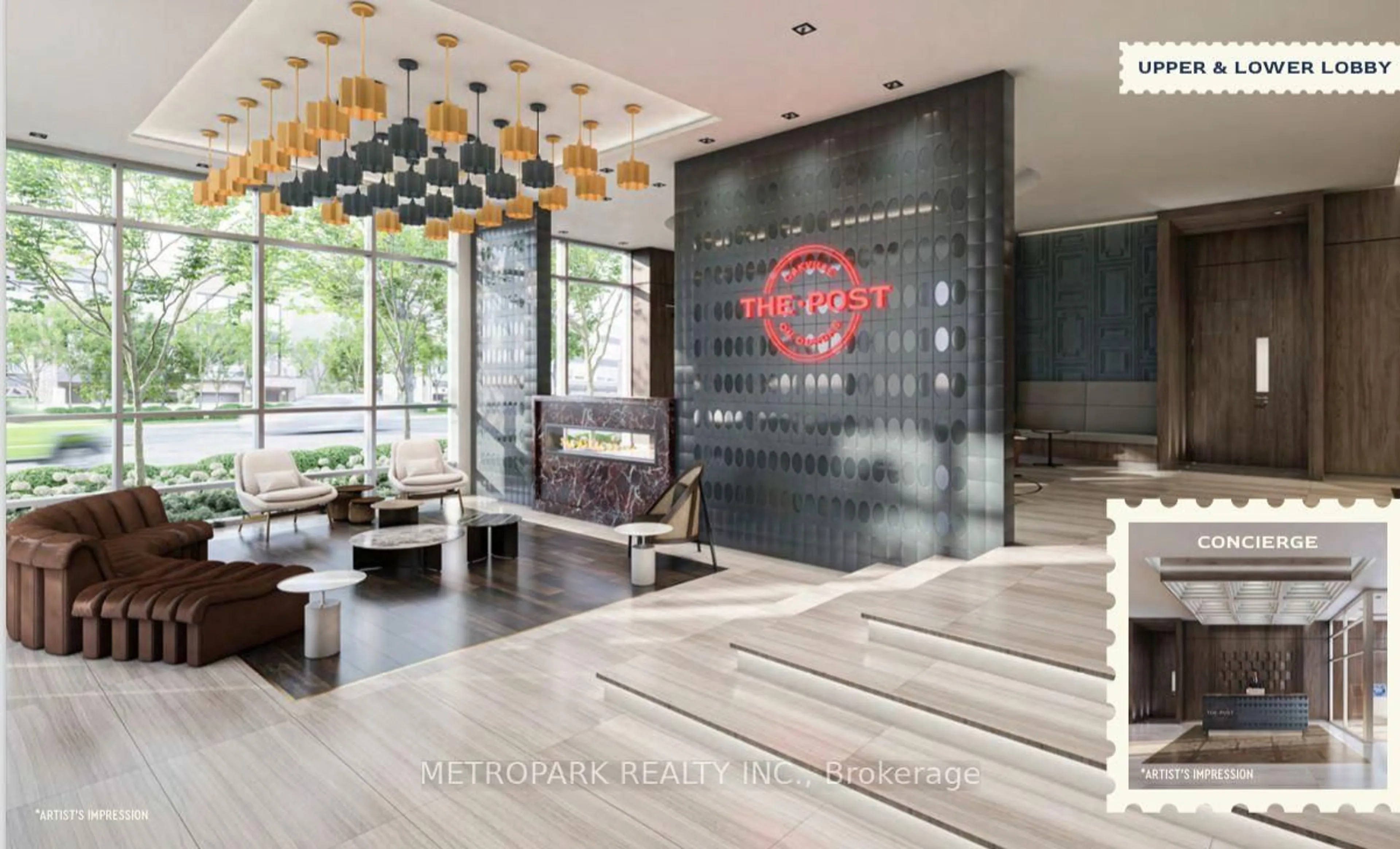 Lobby for 412 Silver Maple Rd #325, Oakville Ontario L6H 7X8
