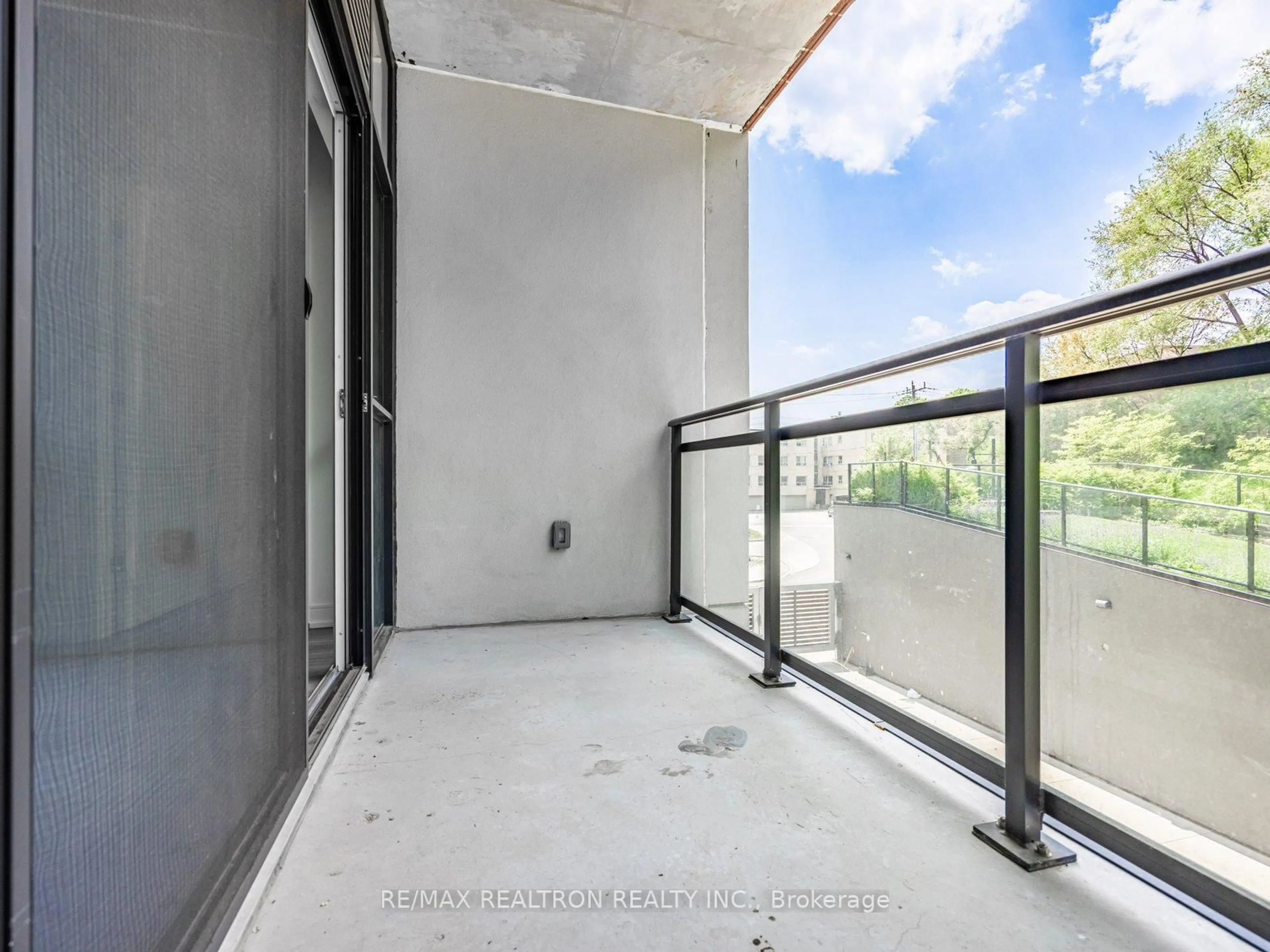 Balcony in the apartment, unknown for 25 Neighbourhood Lane #205, Toronto Ontario M8Y 0C4