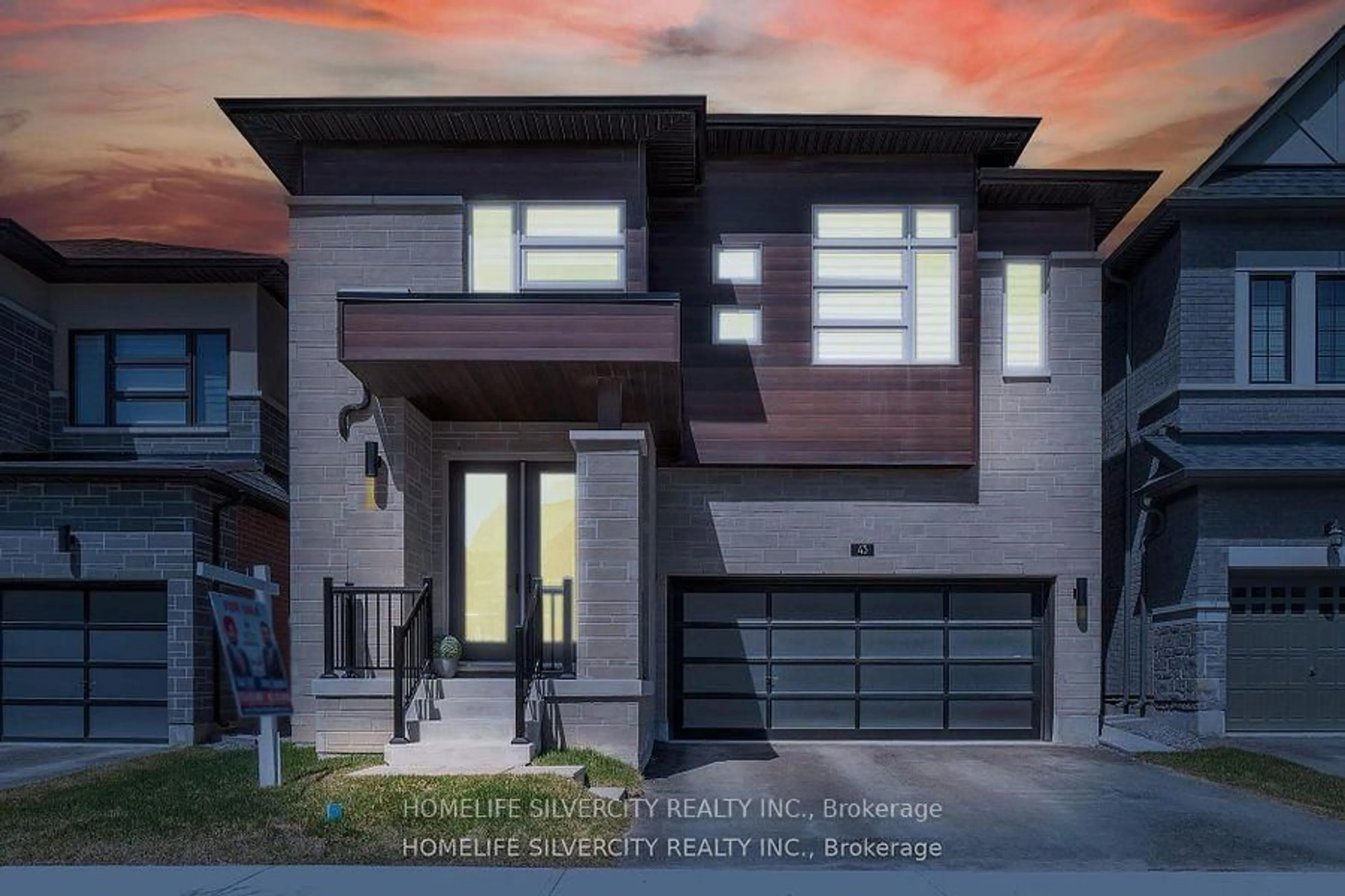 Home with brick exterior material, street for 43 Michener Dr, Brampton Ontario L6R 4E9