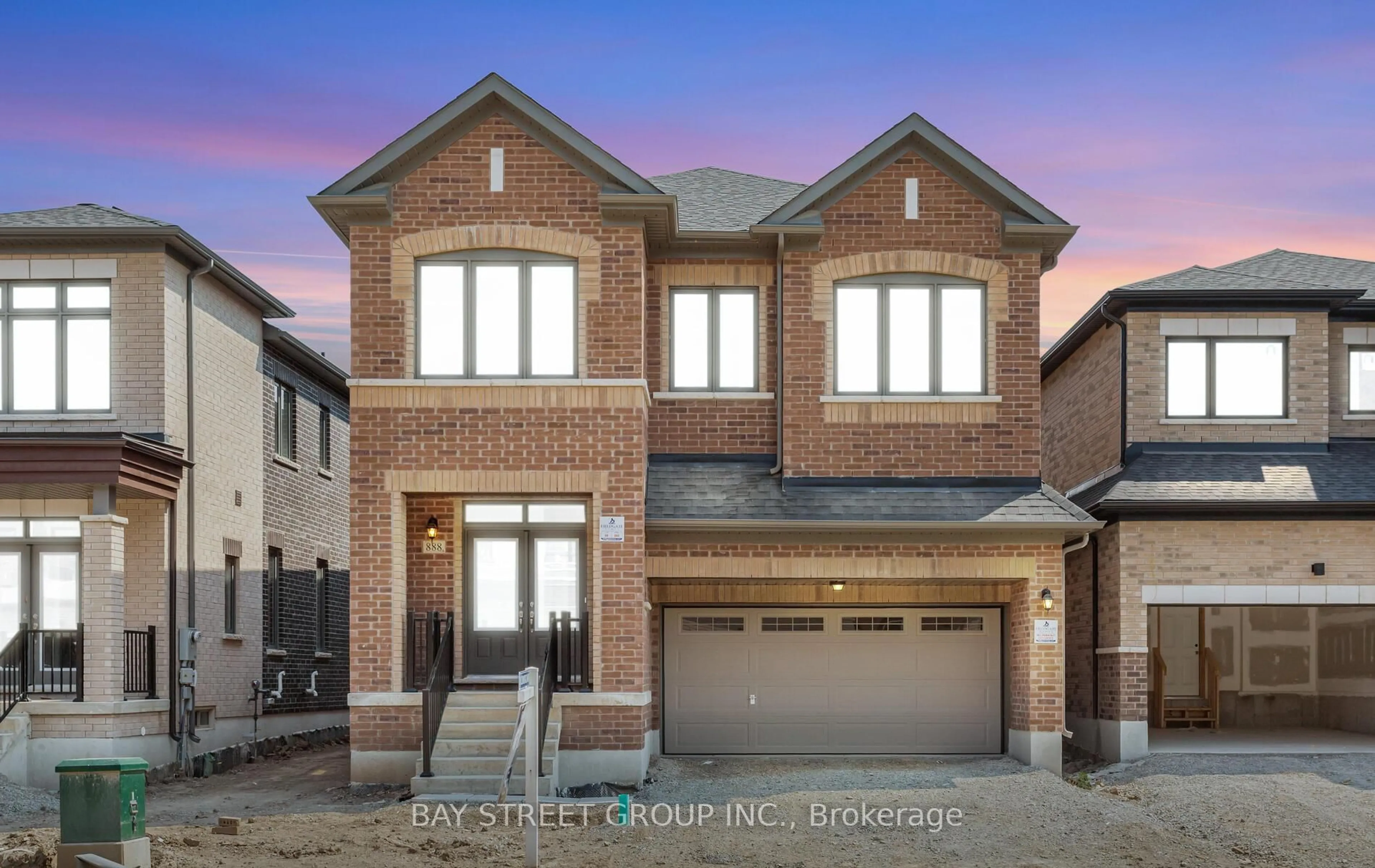 Home with brick exterior material, street for 888 Apple Terr, Milton Ontario L9T 7E7