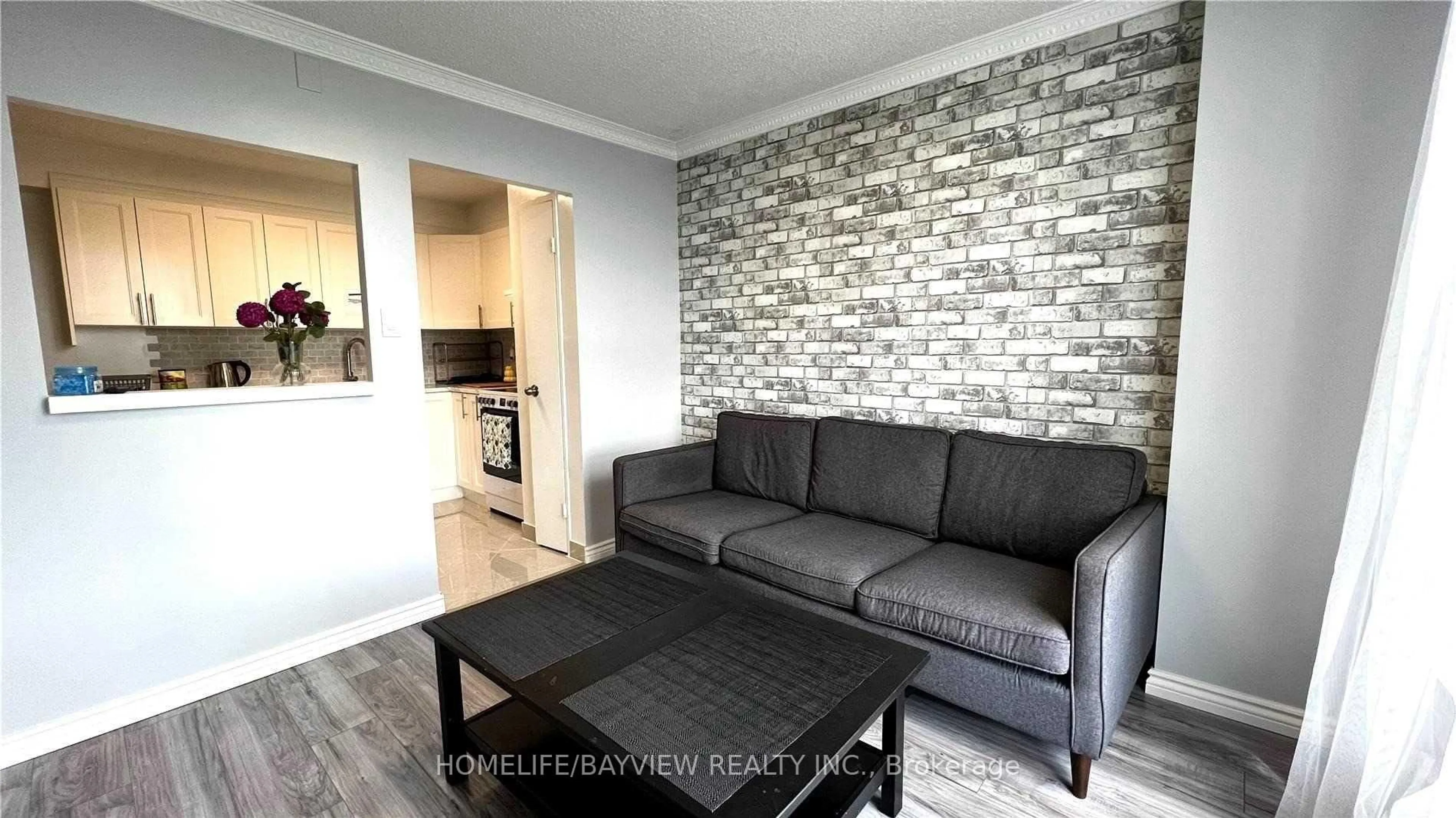 Living room with furniture, unknown for 4645 Jane St #909, Toronto Ontario M3N 2K9