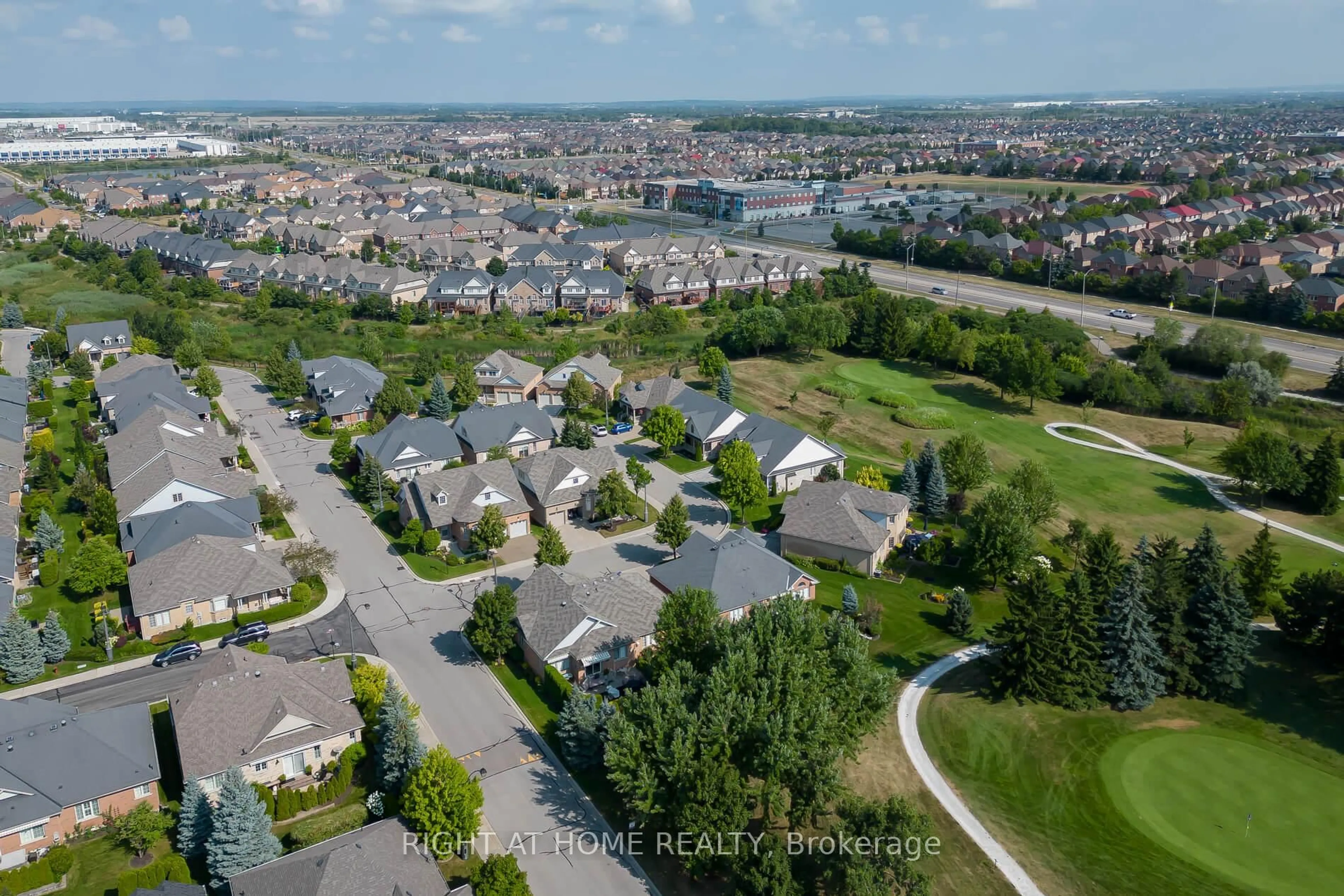A pic from outside/outdoor area/front of a property/back of a property/a pic from drone, unknown for 1 Sea Holly Cres, Brampton Ontario L6R 0W2