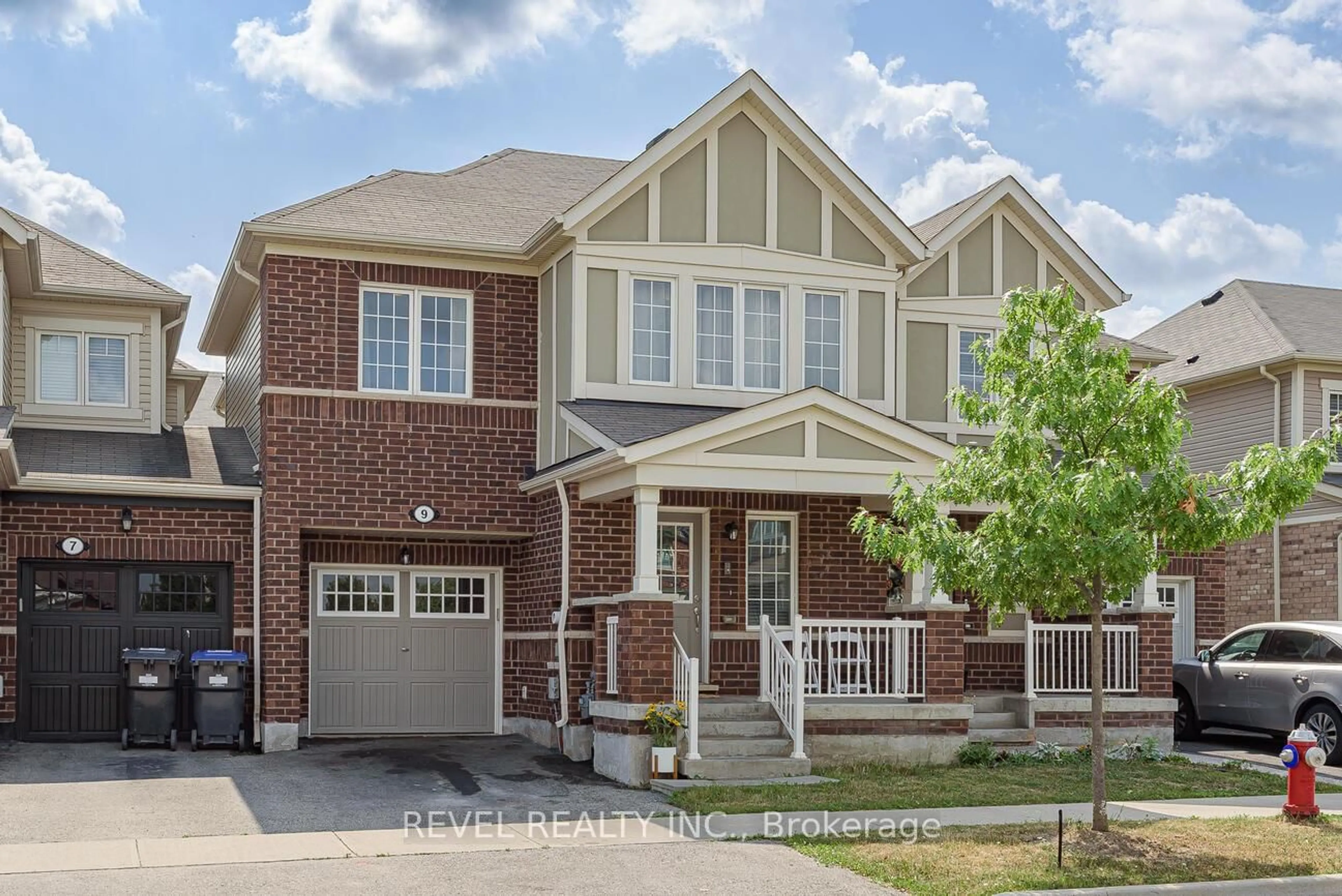 Home with brick exterior material, street for 9 Lothbury Dr, Brampton Ontario L7A 4G7