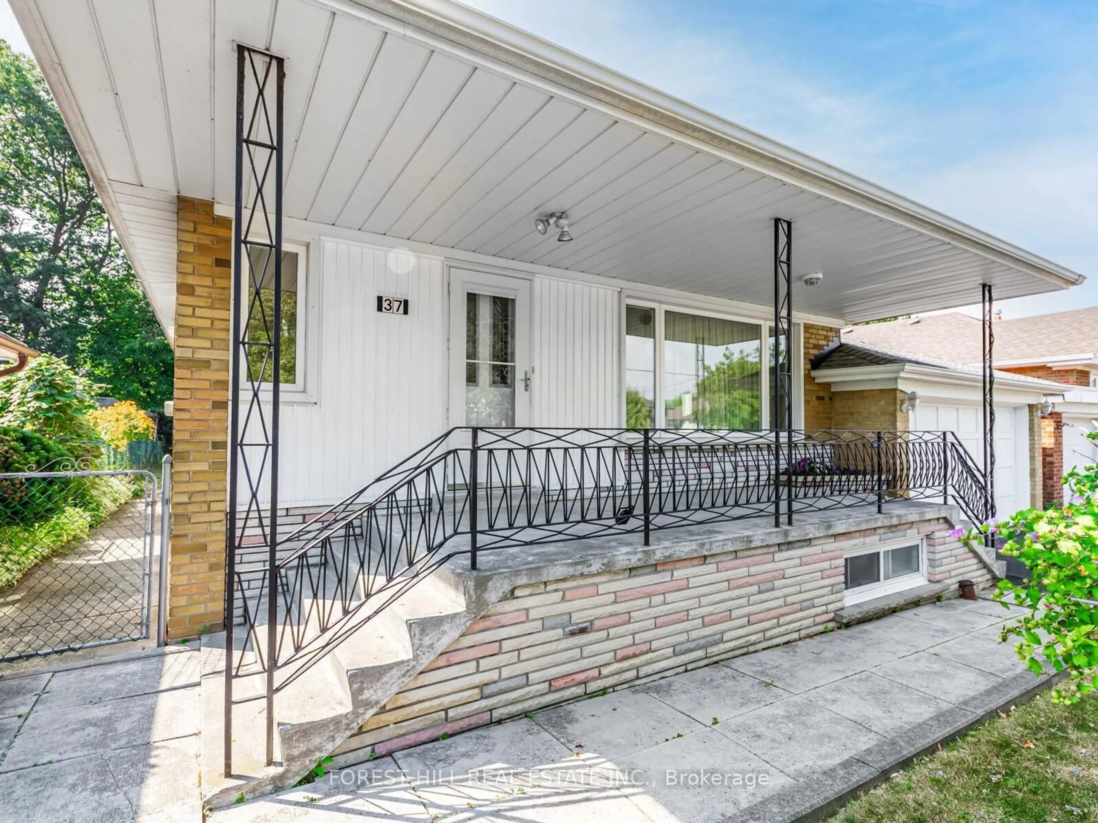 Home with brick exterior material, street for 37 George Anderson Dr, Toronto Ontario M6M 2Y7