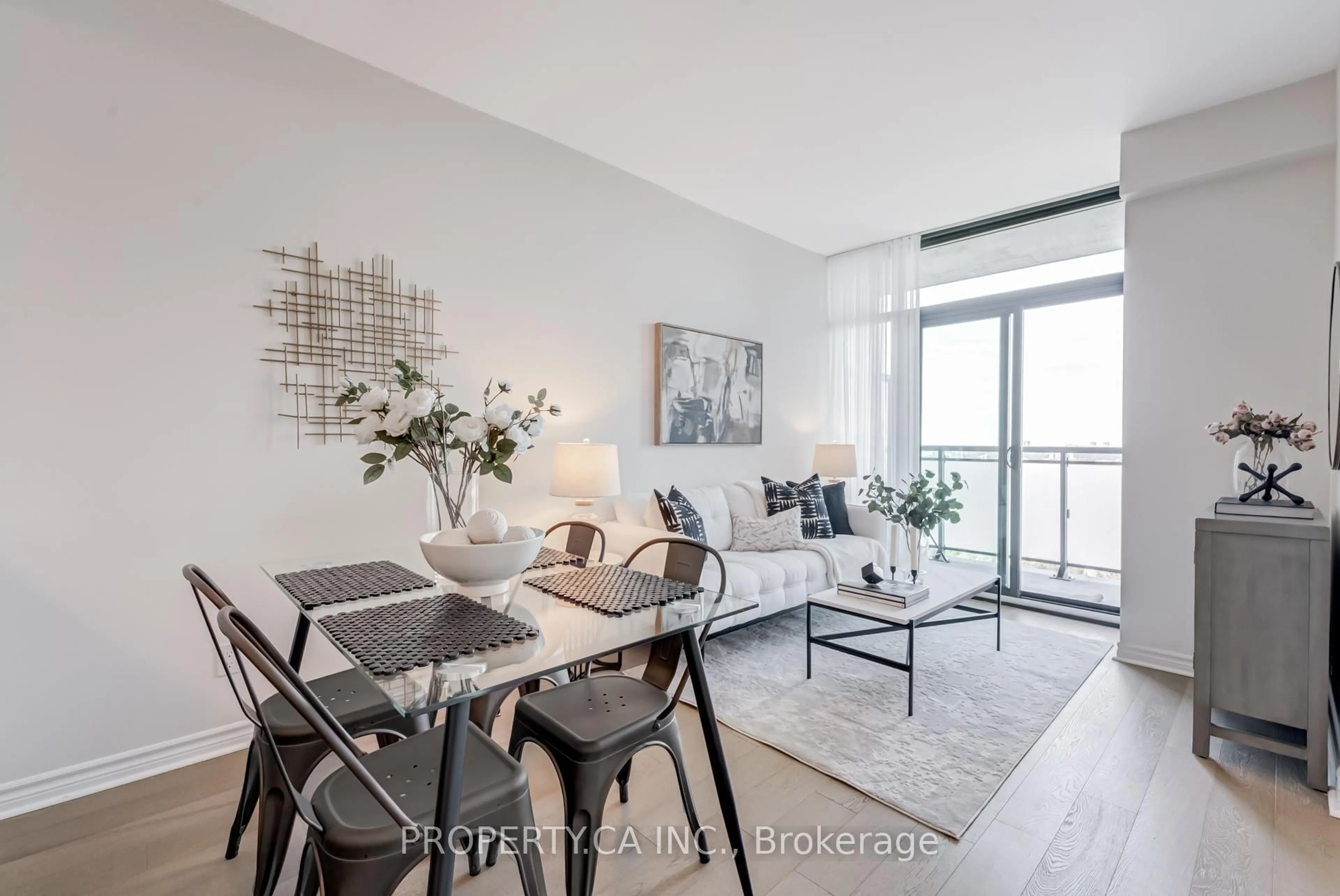Living room with furniture, unknown for 2522 Keele St #704, Toronto Ontario M6L 0A2
