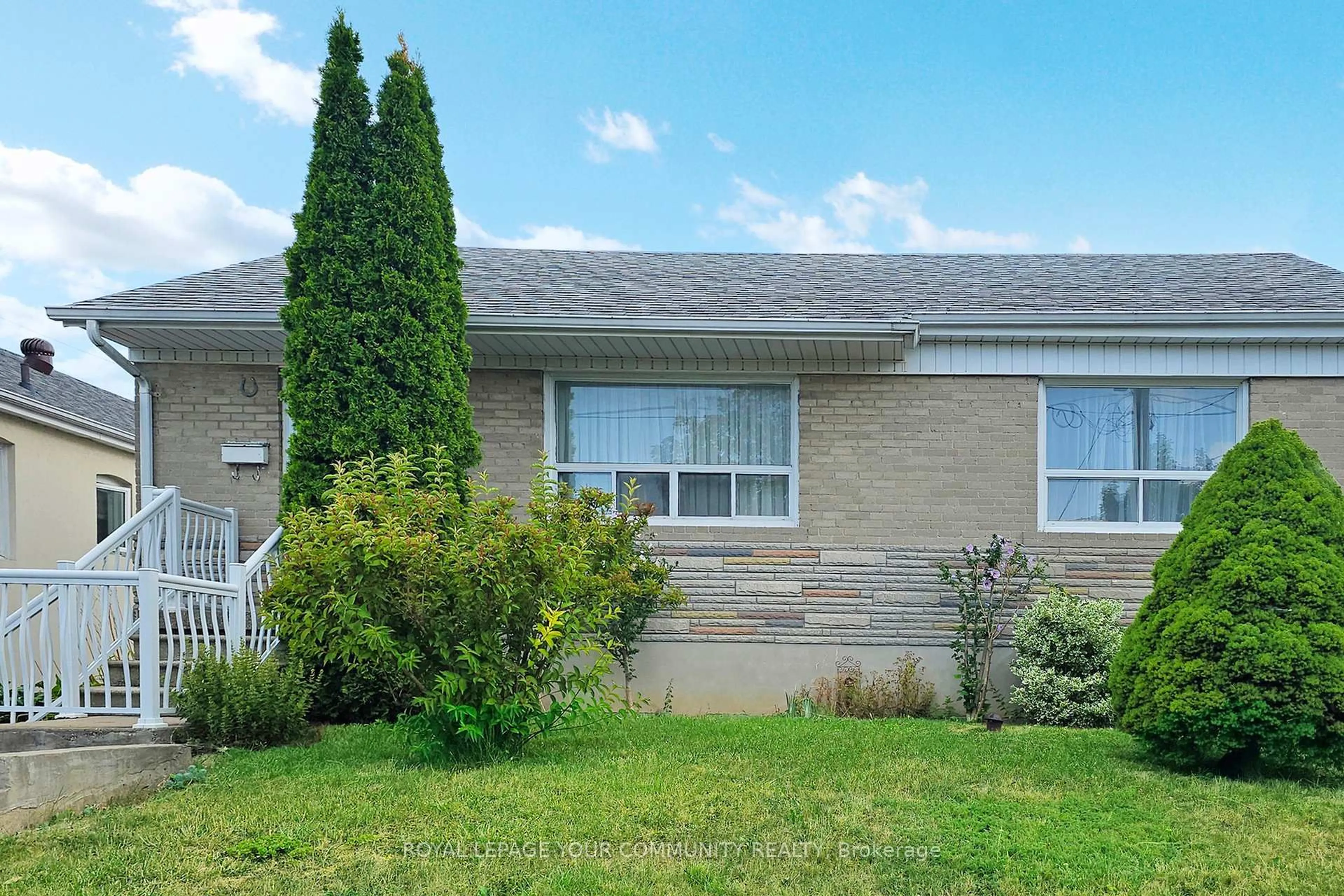 Home with brick exterior material, street for 131 Calvington Dr, Toronto Ontario M3M 2M5