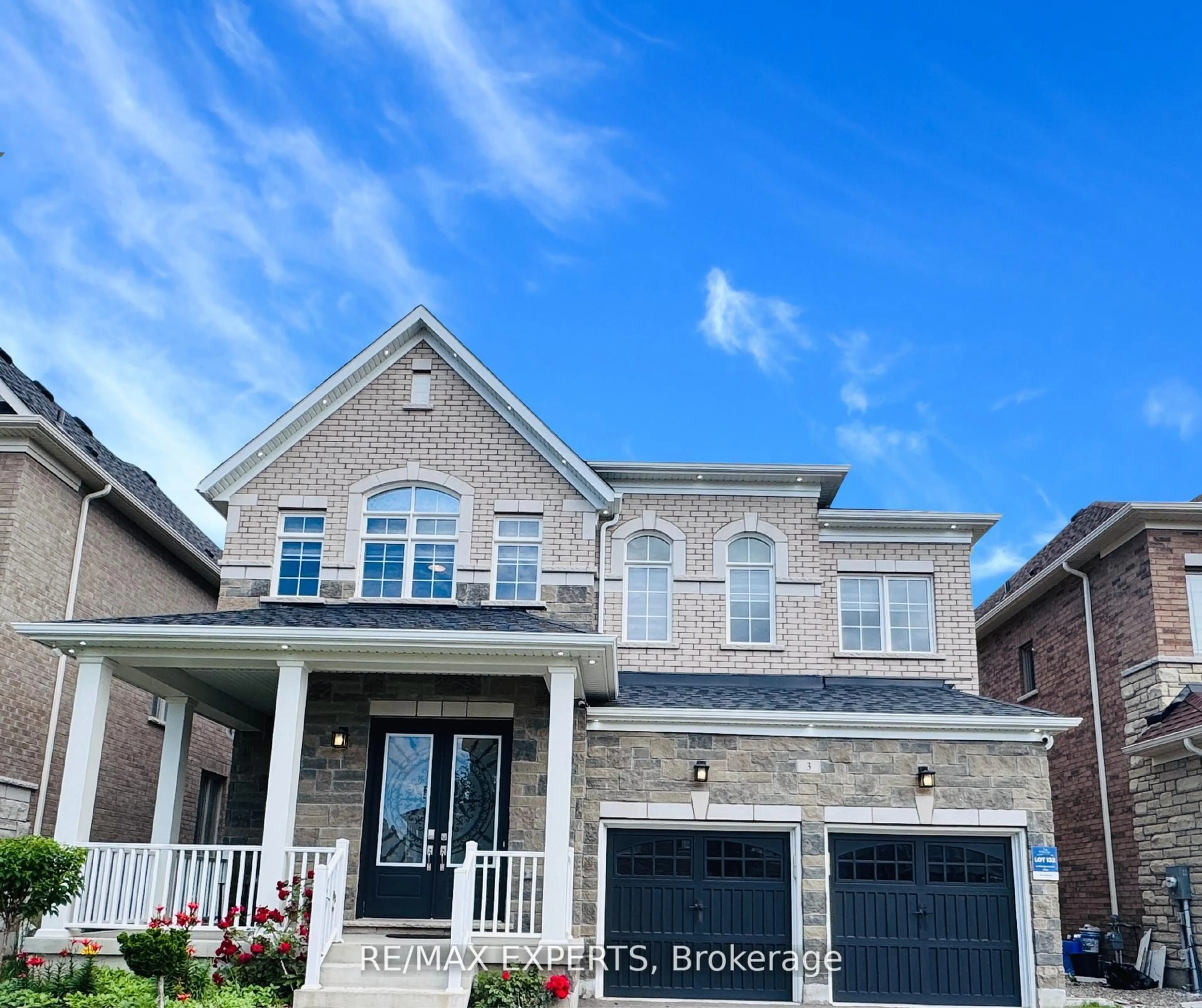 Home with brick exterior material, street for 3 Richard Oxtoby Rd, Caledon Ontario L7C 4G2