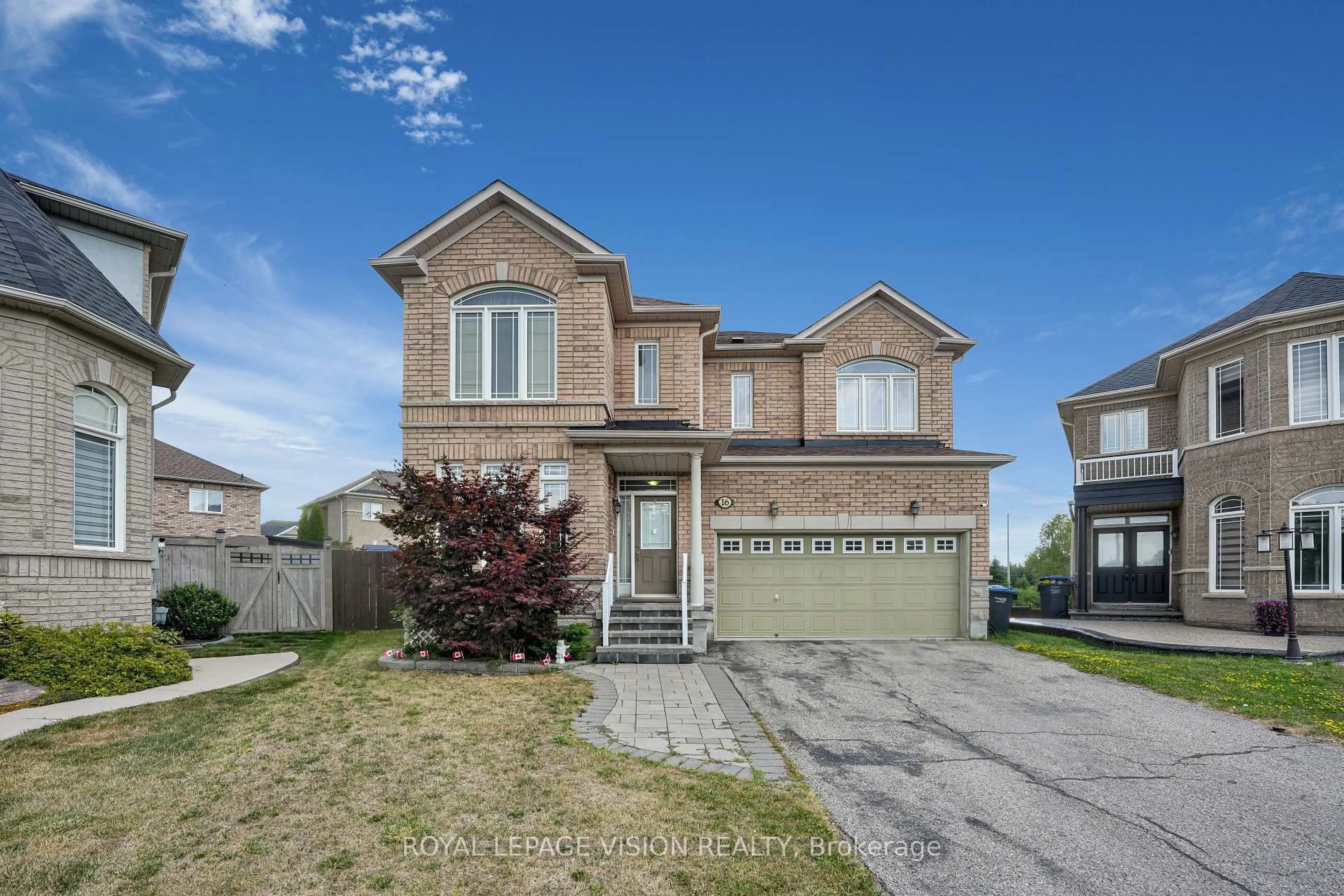 Home with brick exterior material, street for 16 Putnam Dr, Brampton Ontario L7A 3S4