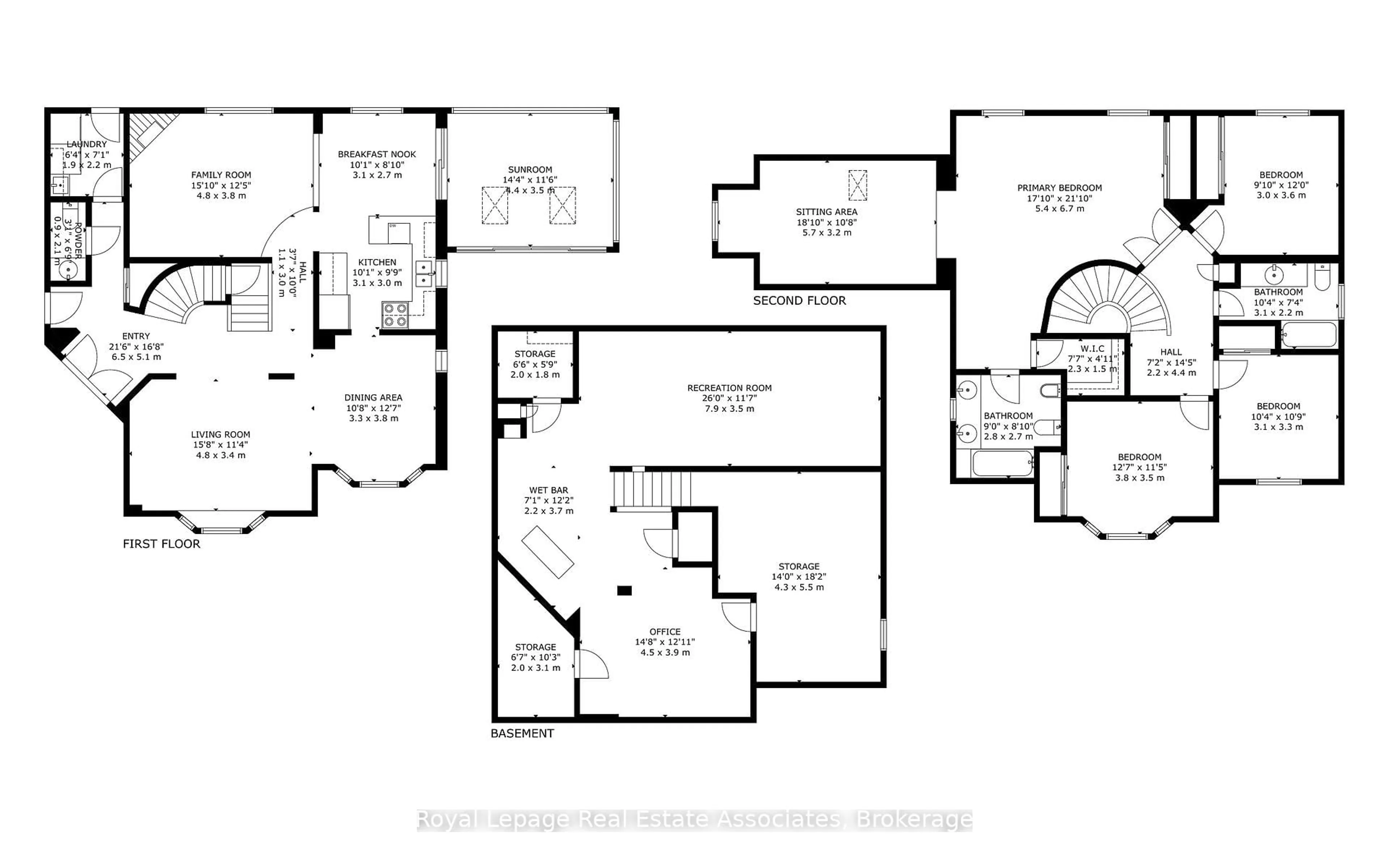 Floor plan for 4424 Treetop Crt, Mississauga Ontario L5L 3M7