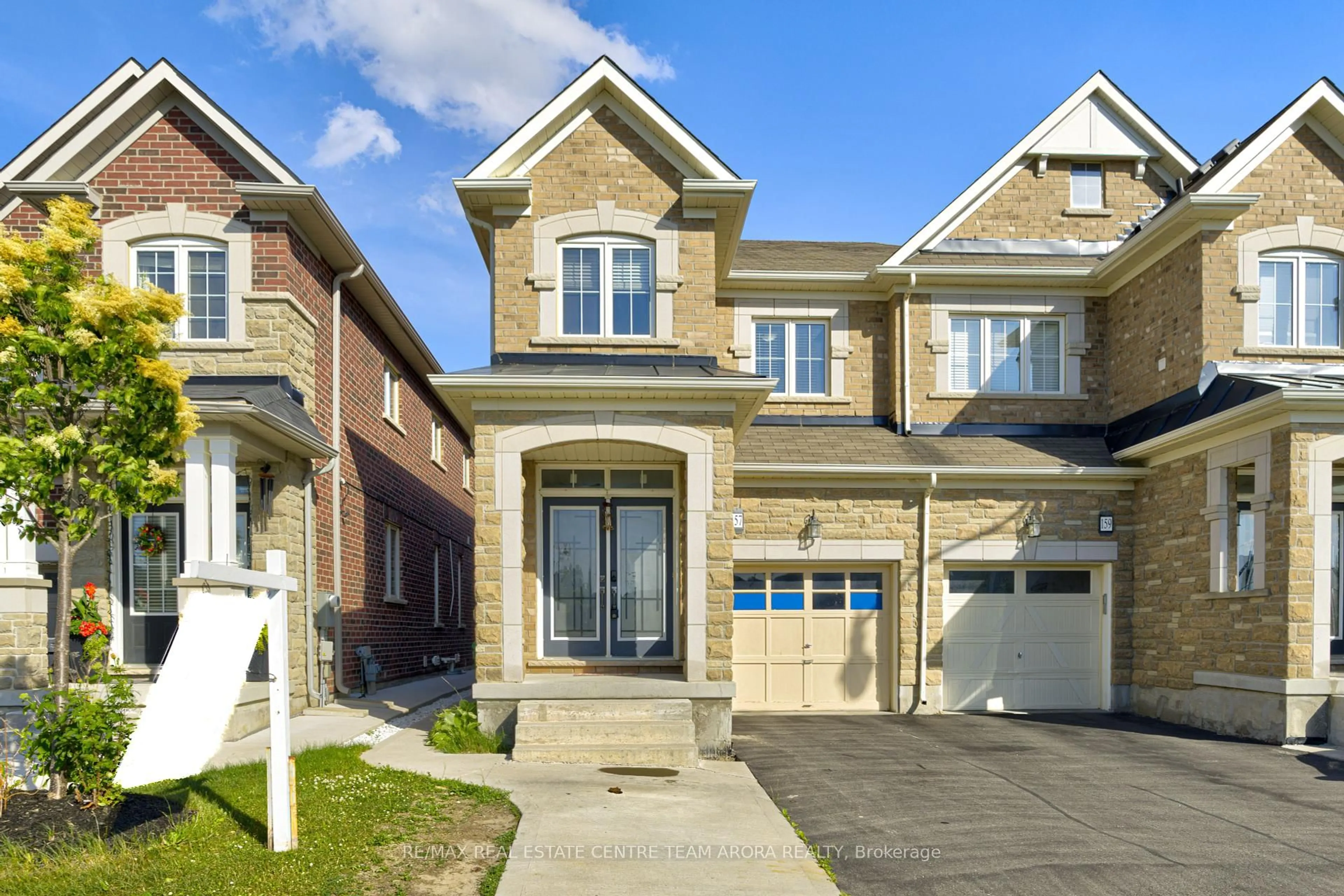 Home with brick exterior material, street for 157 Baffin Cres, Brampton Ontario L7A 4K7