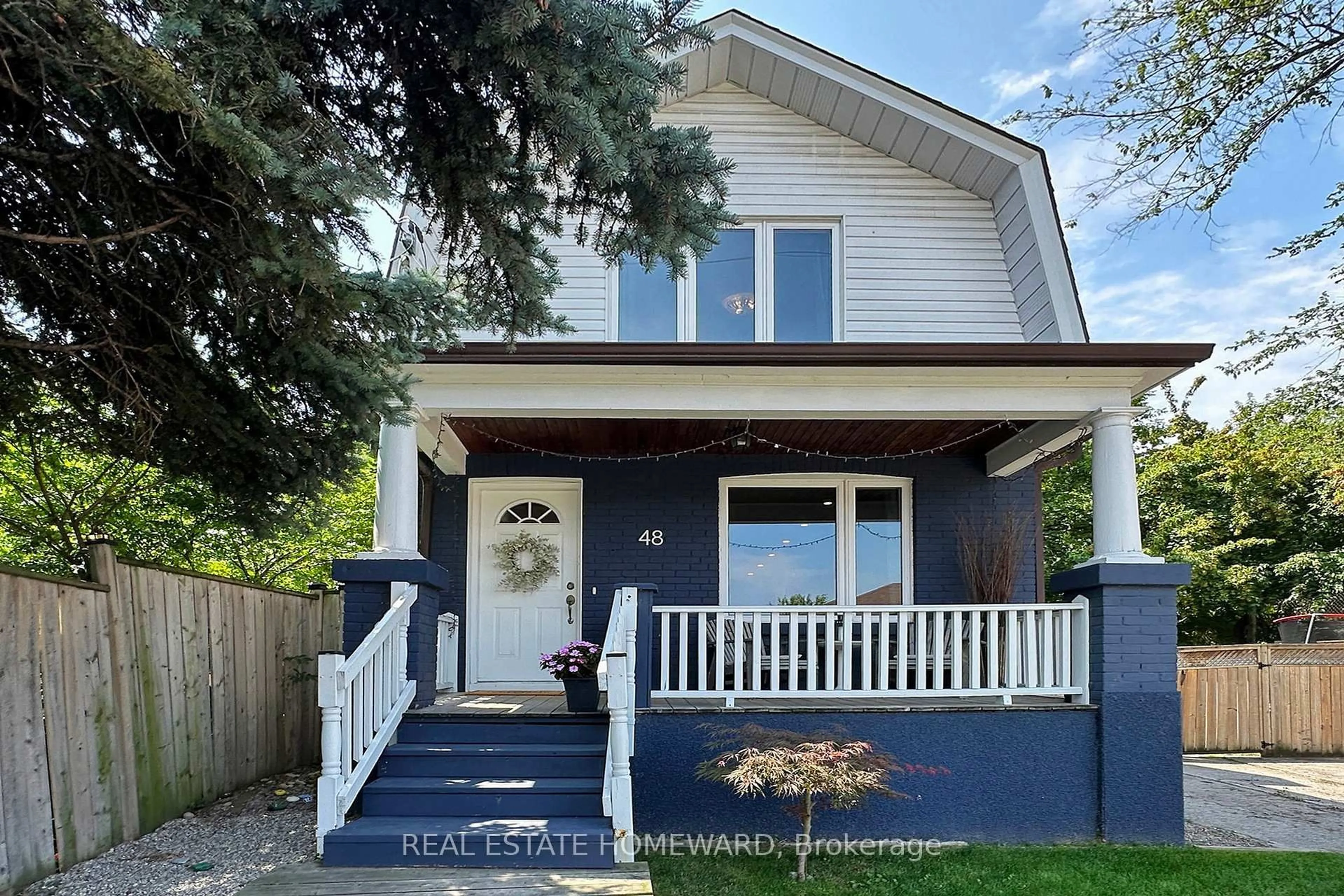 Home with vinyl exterior material, street for 48 Holley Ave, Toronto Ontario M9N 2C5