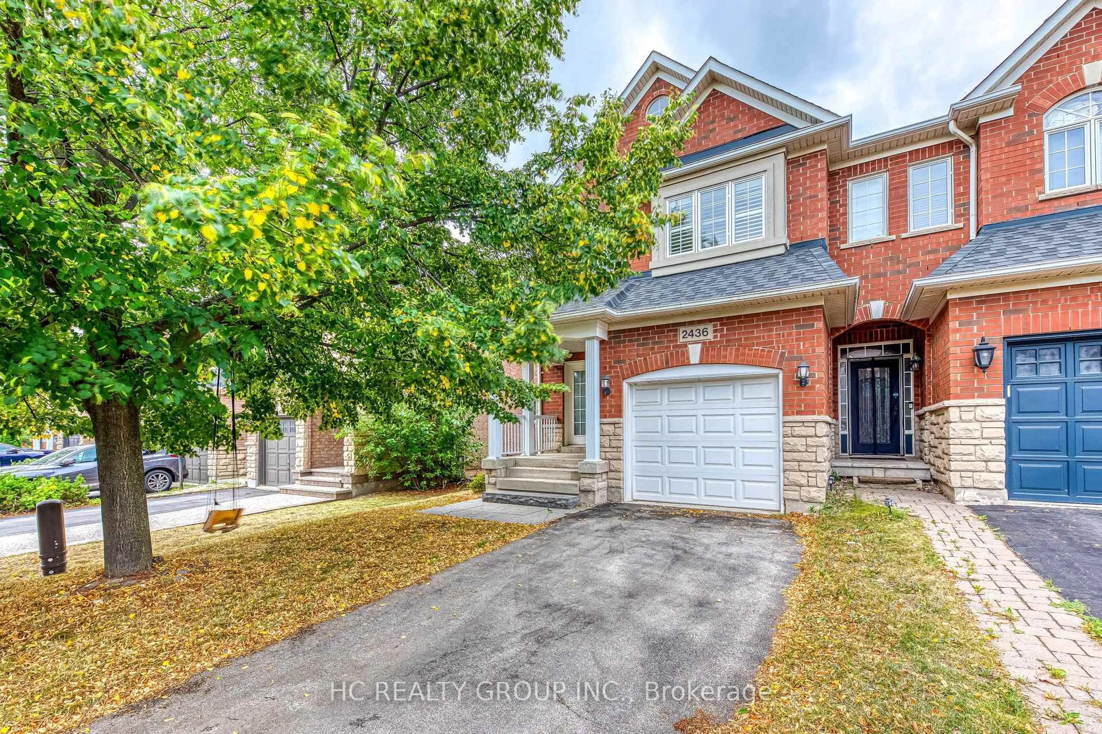 Home with brick exterior material, street for 2436 Felhaber Cres, Oakville Ontario L6H 7N8