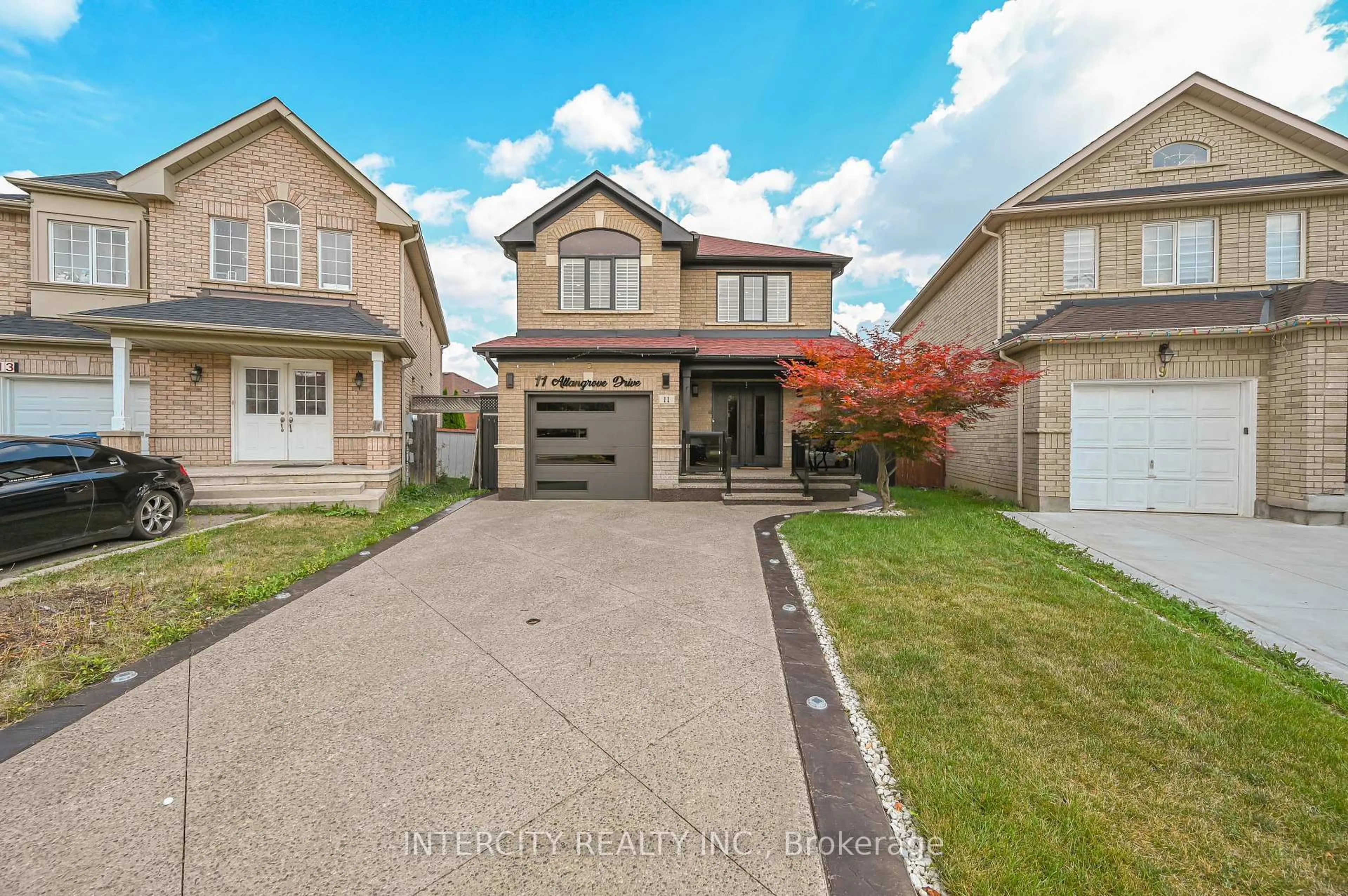 Home with brick exterior material, street for 11 Allangrove Dr, Brampton Ontario L7A 2M4