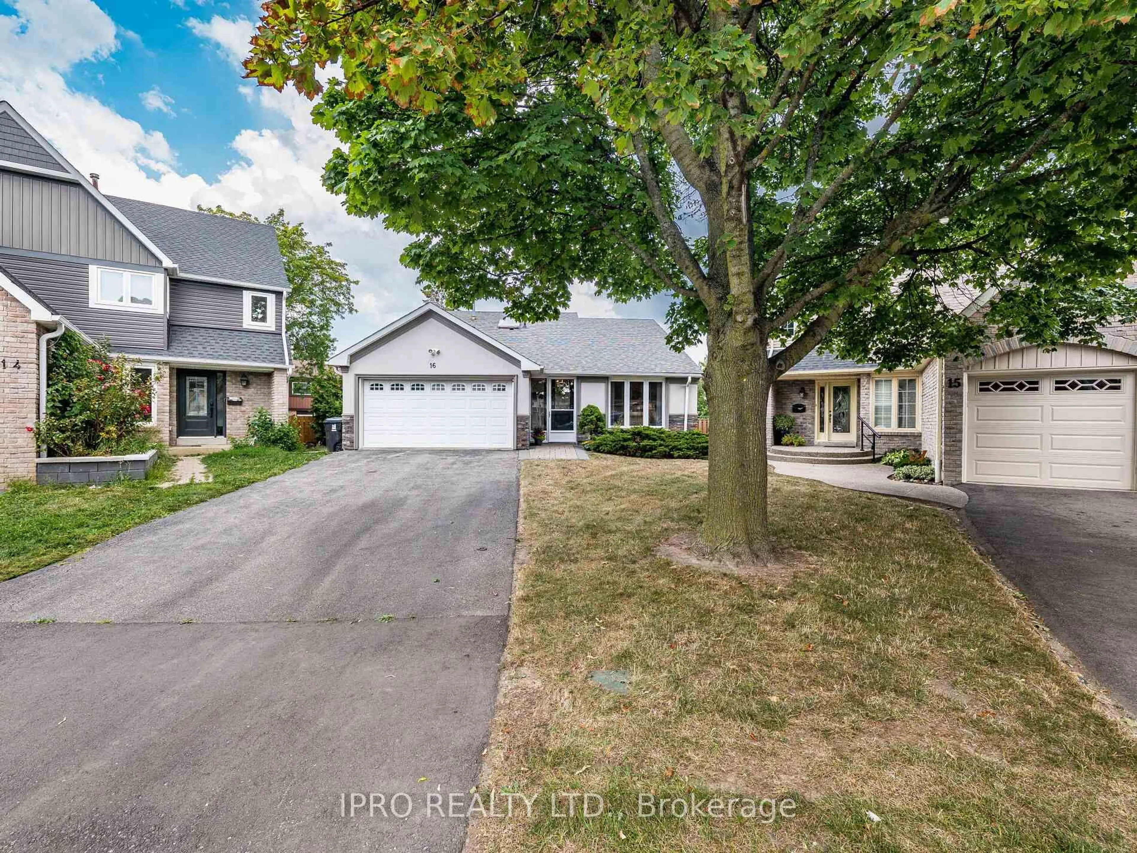 A pic from outside/outdoor area/front of a property/back of a property/a pic from drone, street for 16 Ackrow Crt, Toronto Ontario M9C 5C4