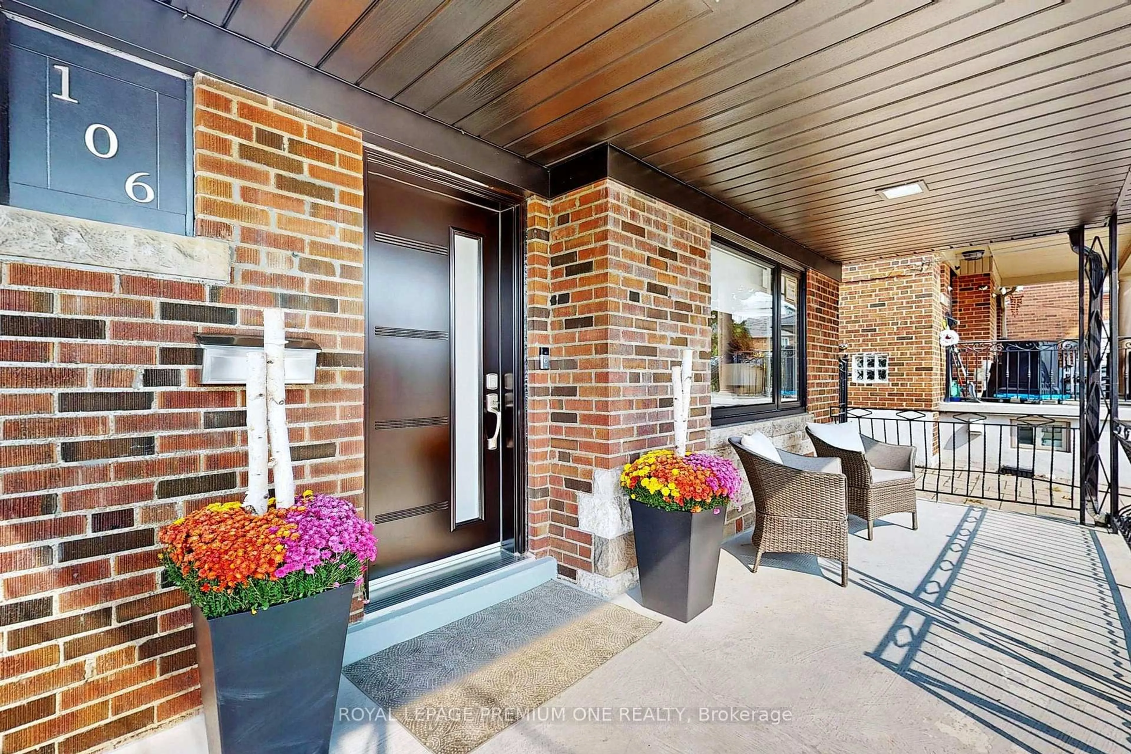 Home with brick exterior material, street for 106 Cameron Ave, Toronto Ontario M6M 1R3