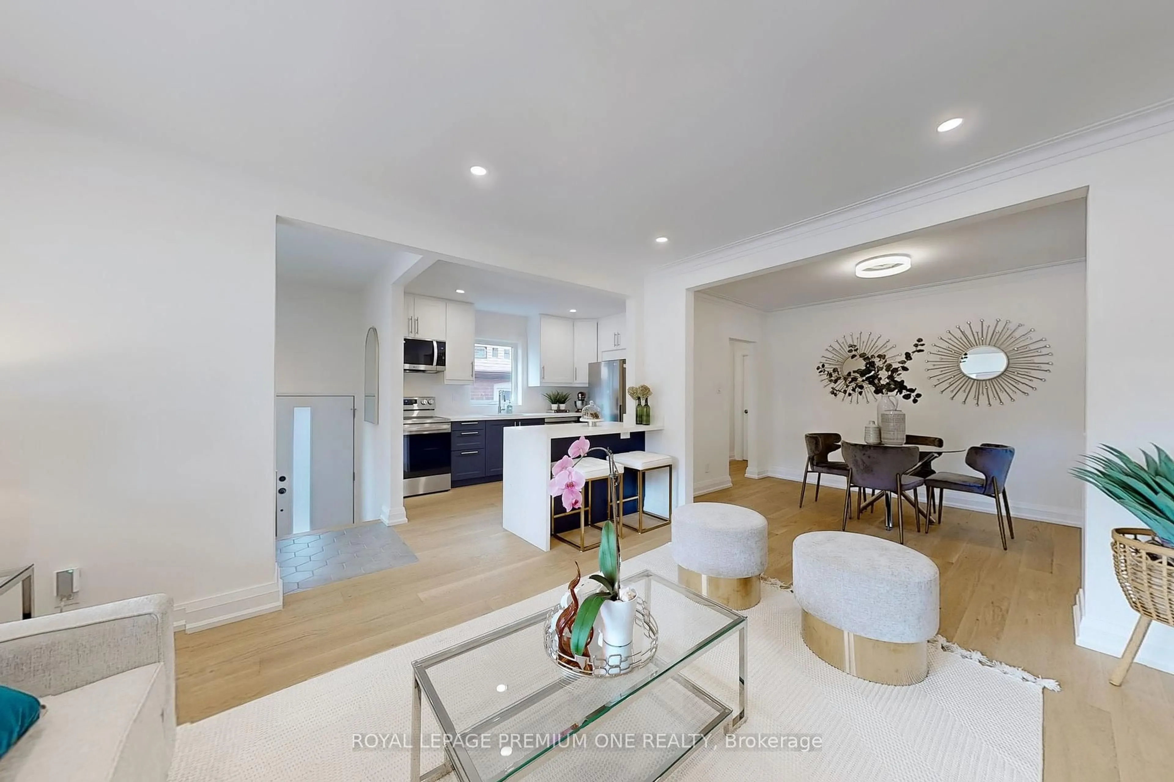 Open concept kitchen, unknown for 106 Cameron Ave, Toronto Ontario M6M 1R3
