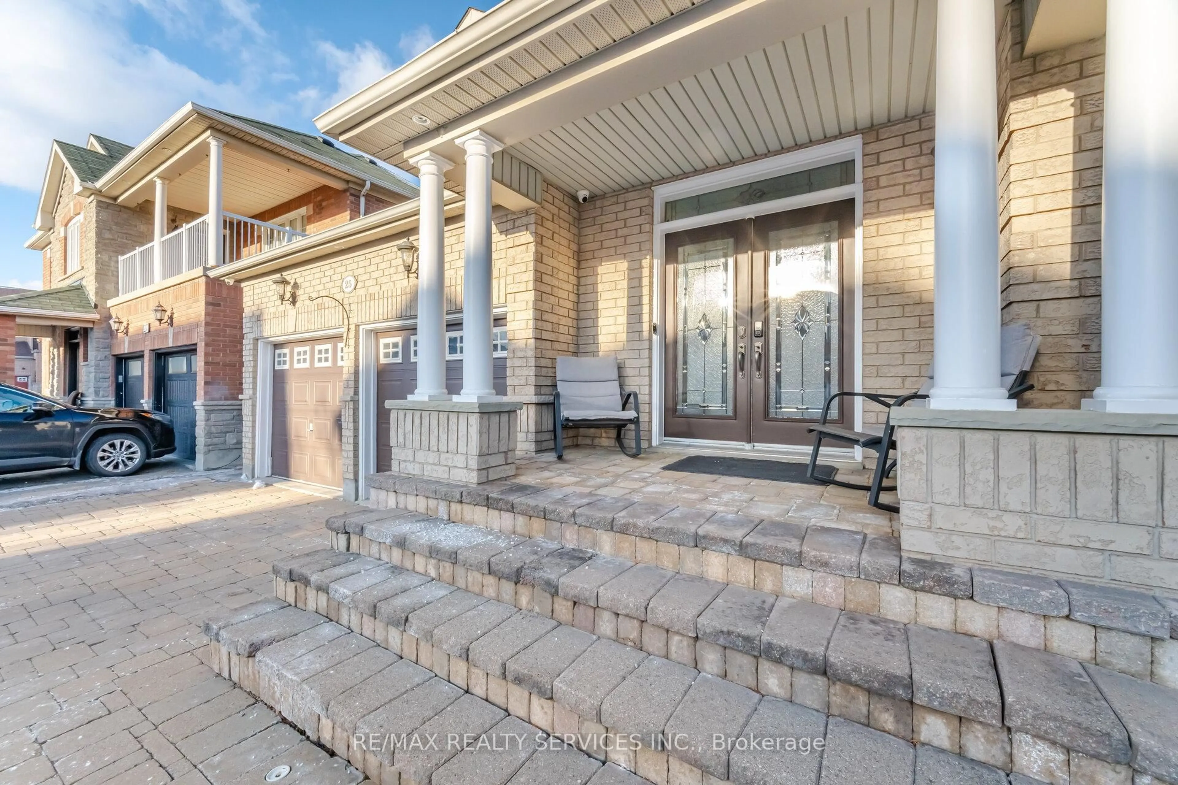 Home with brick exterior material, street for 25 Mountain Gorge Rd, Brampton Ontario L6R 2X7