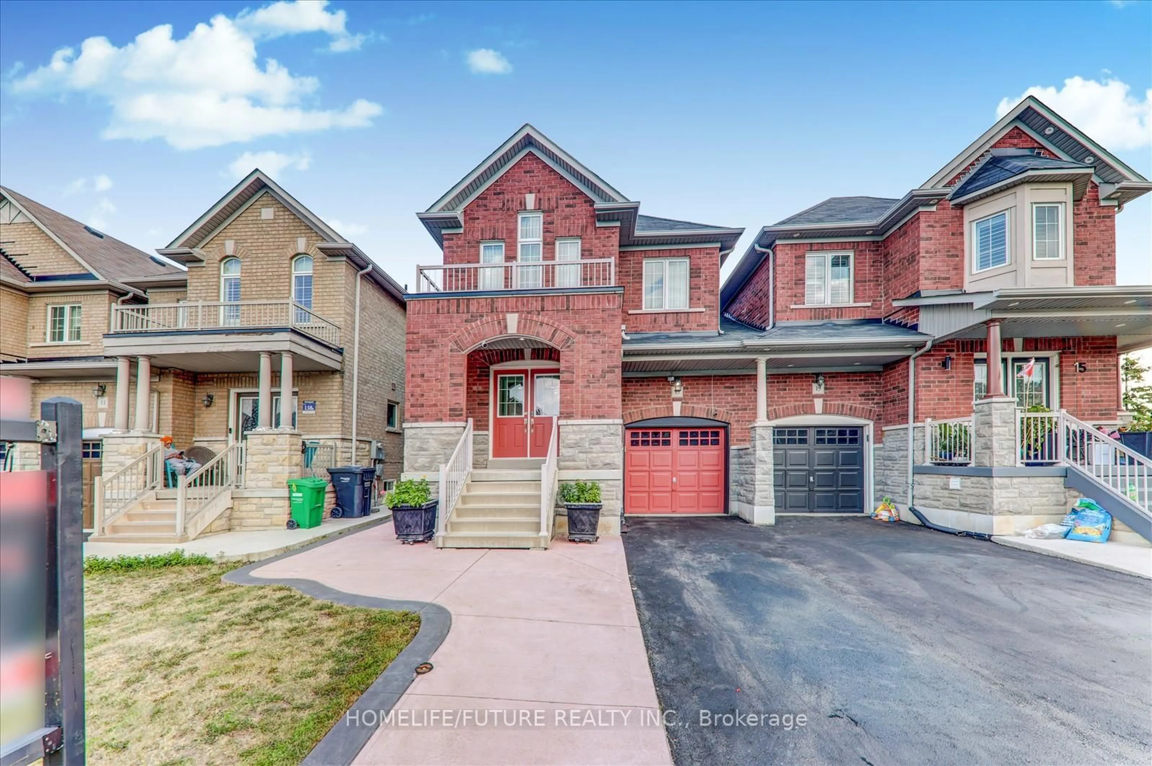 Home with brick exterior material, street for 13 Oklahoma Dr, Brampton Ontario L6P 3L8