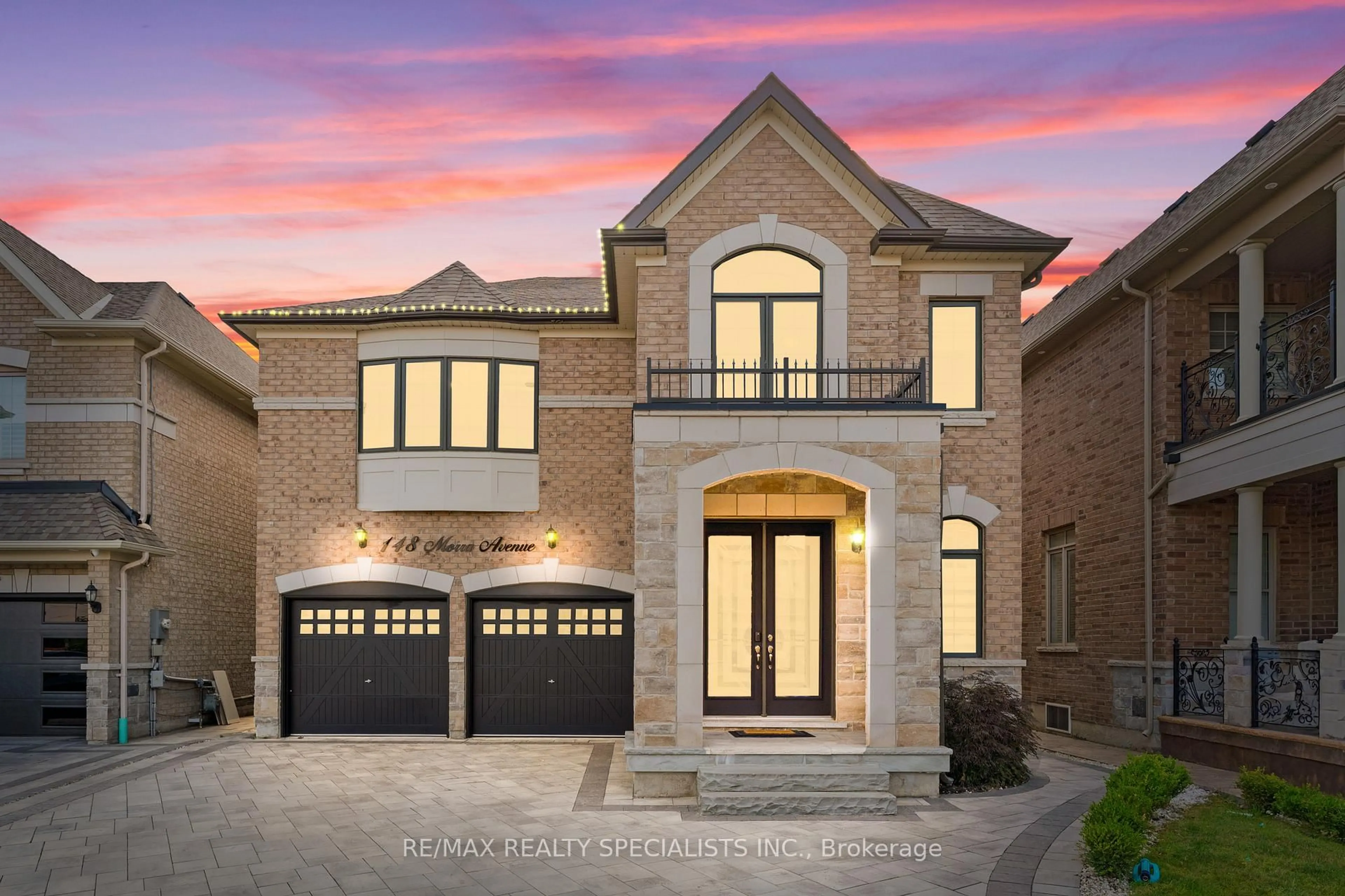 Home with brick exterior material, street for 148 Morra Ave, Caledon Ontario L7E 4K8